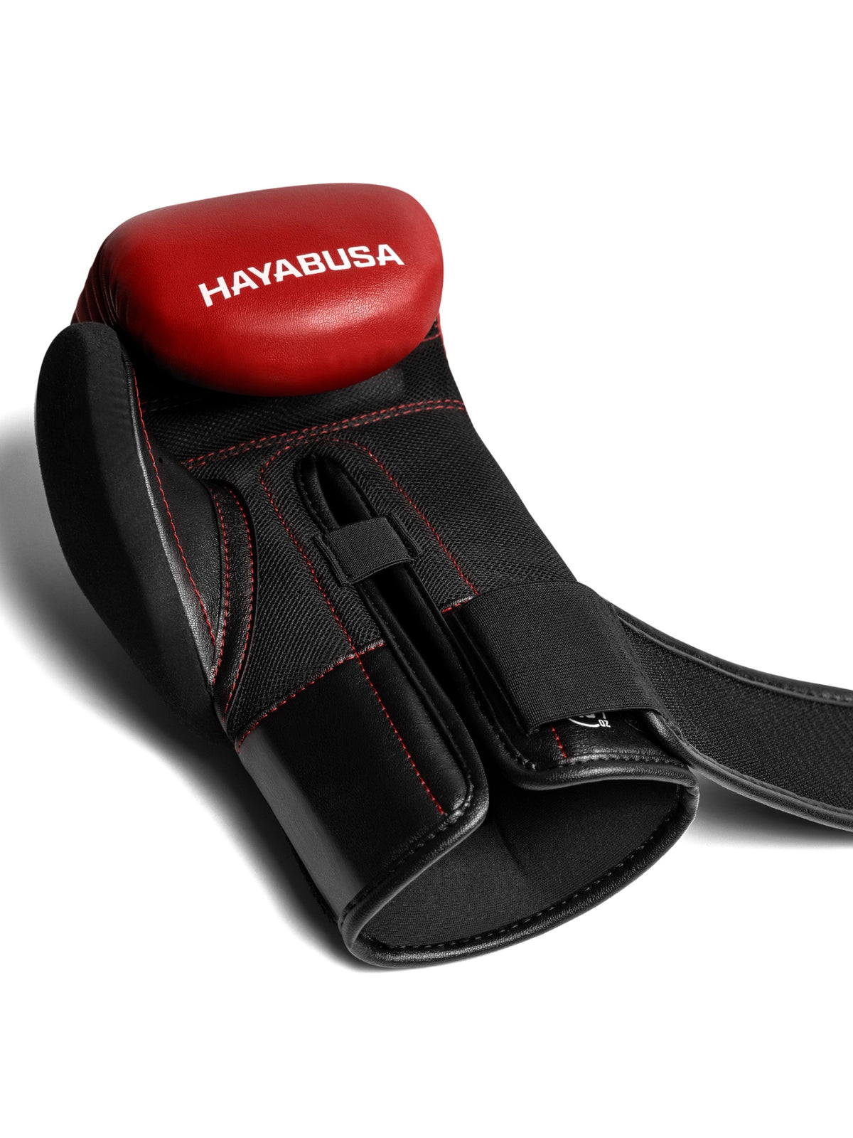 Hayabusa E1 Kids Boxing Gloves, red/black, image 2