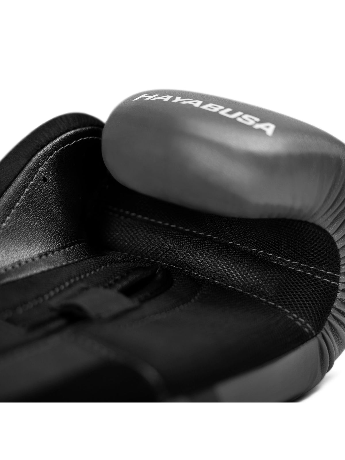 Hayabusa E1 Boxing Gloves, grey/black, image 3