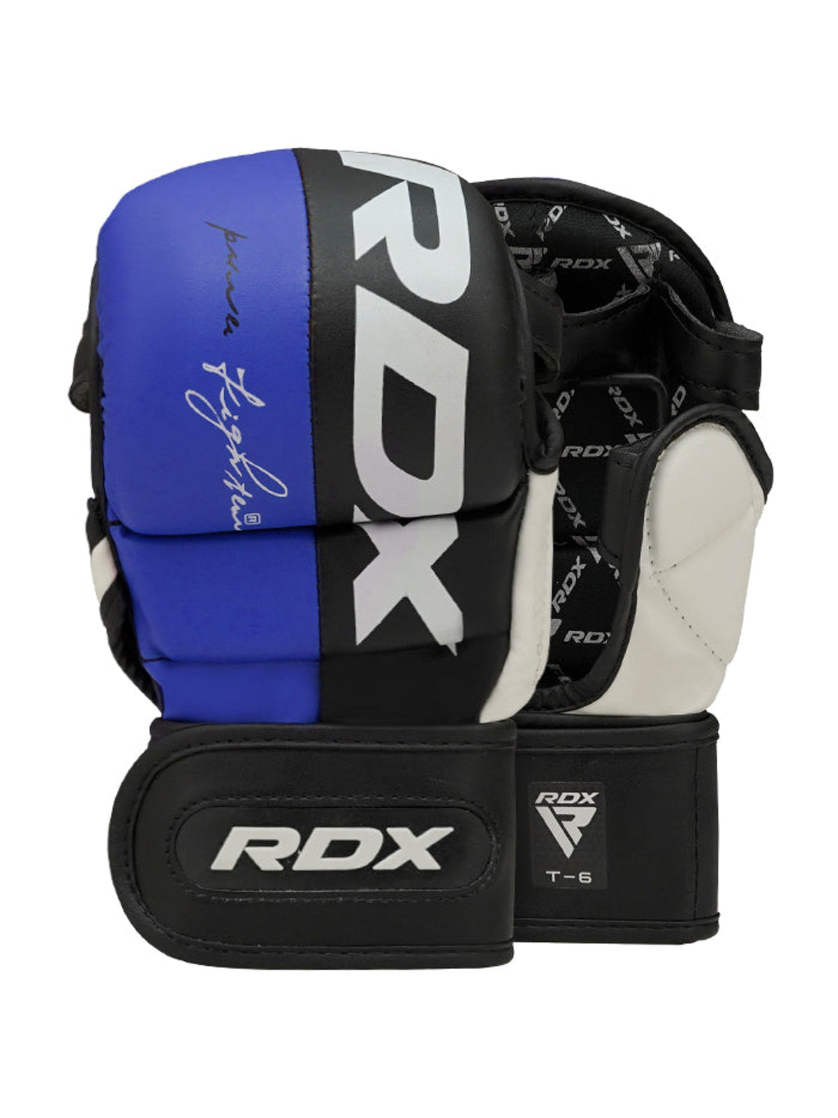 RDX T6 MMA Sparring Gloves 7oz - Blue