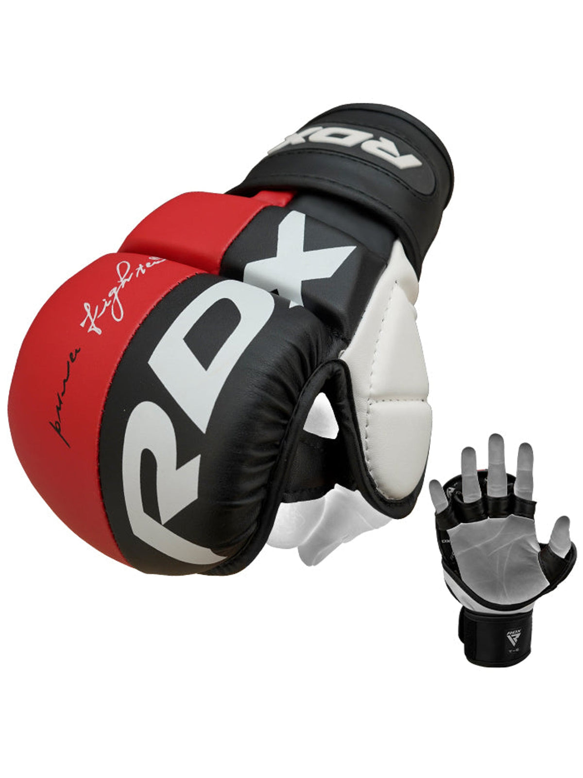 RDX T6 MMA Sparring Gloves 7oz - Red
