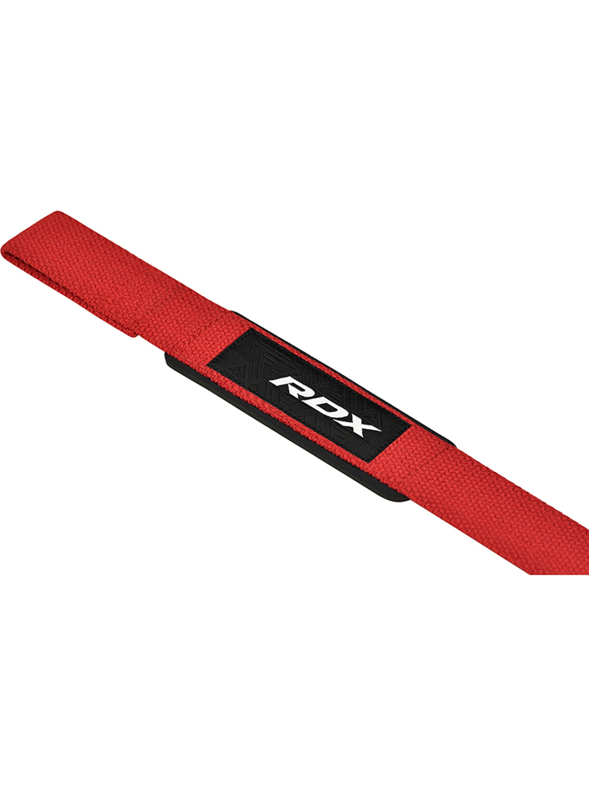 RDX W1 Weight Training Wrist Straps, red, image 2