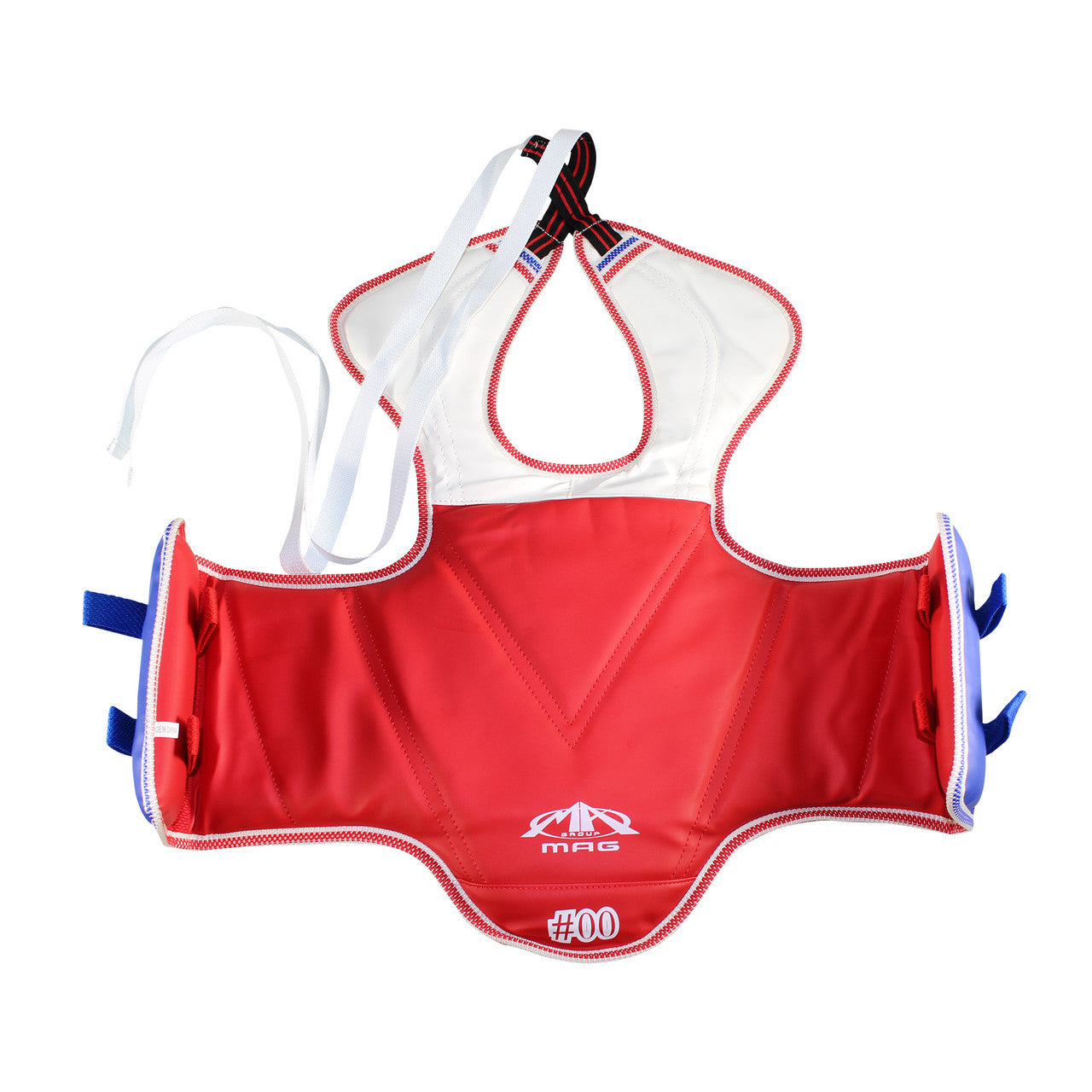MAG Taekwondo Reversible Chest Guard Blue/Red