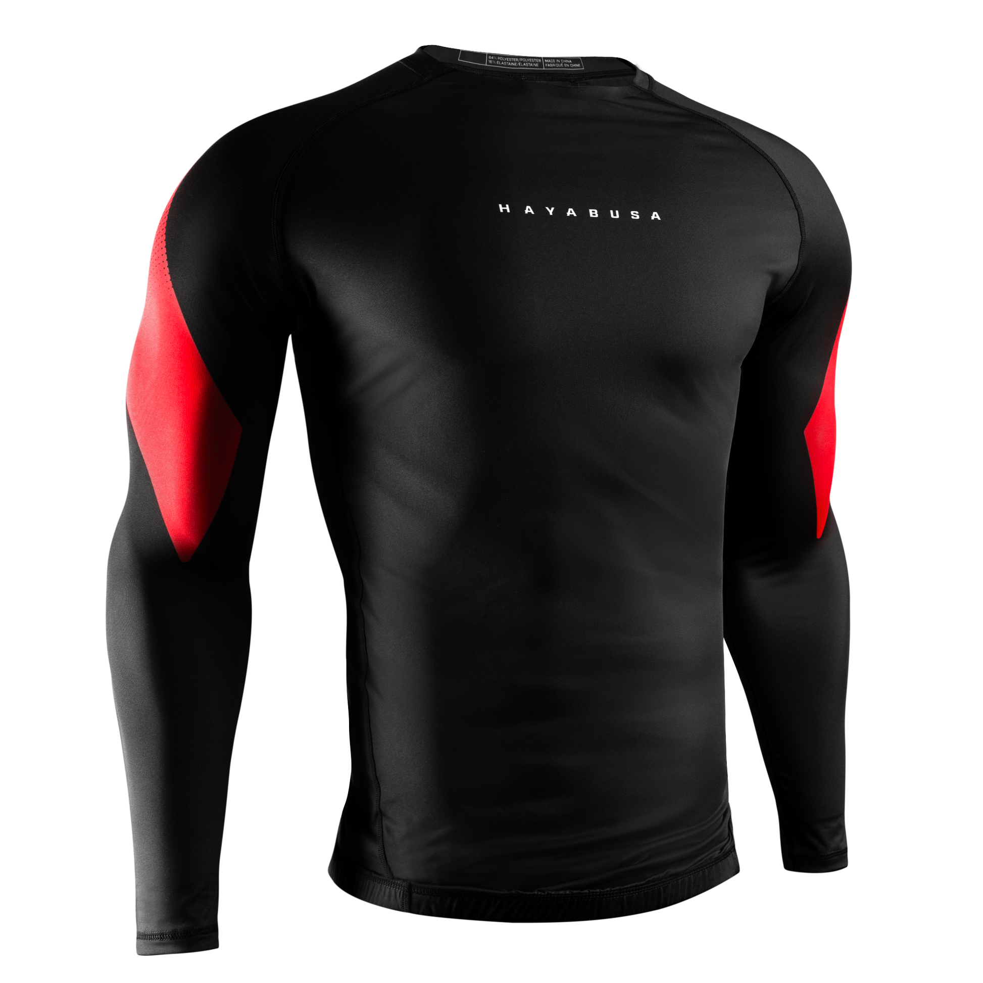 Hayabusa Men's Pro Ranked Long Sleeve Rash Guard