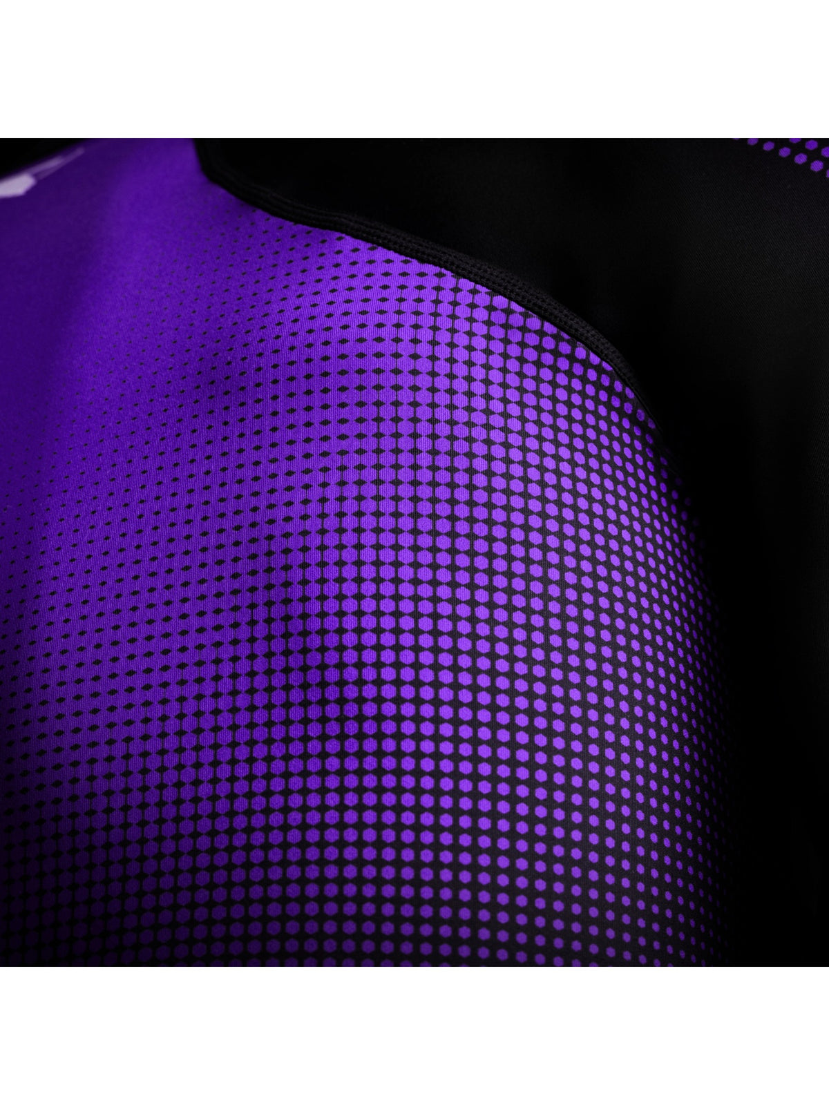 Hayabusa Men's Pro Ranked Short Sleeve Rash Guard, purple, image 5
