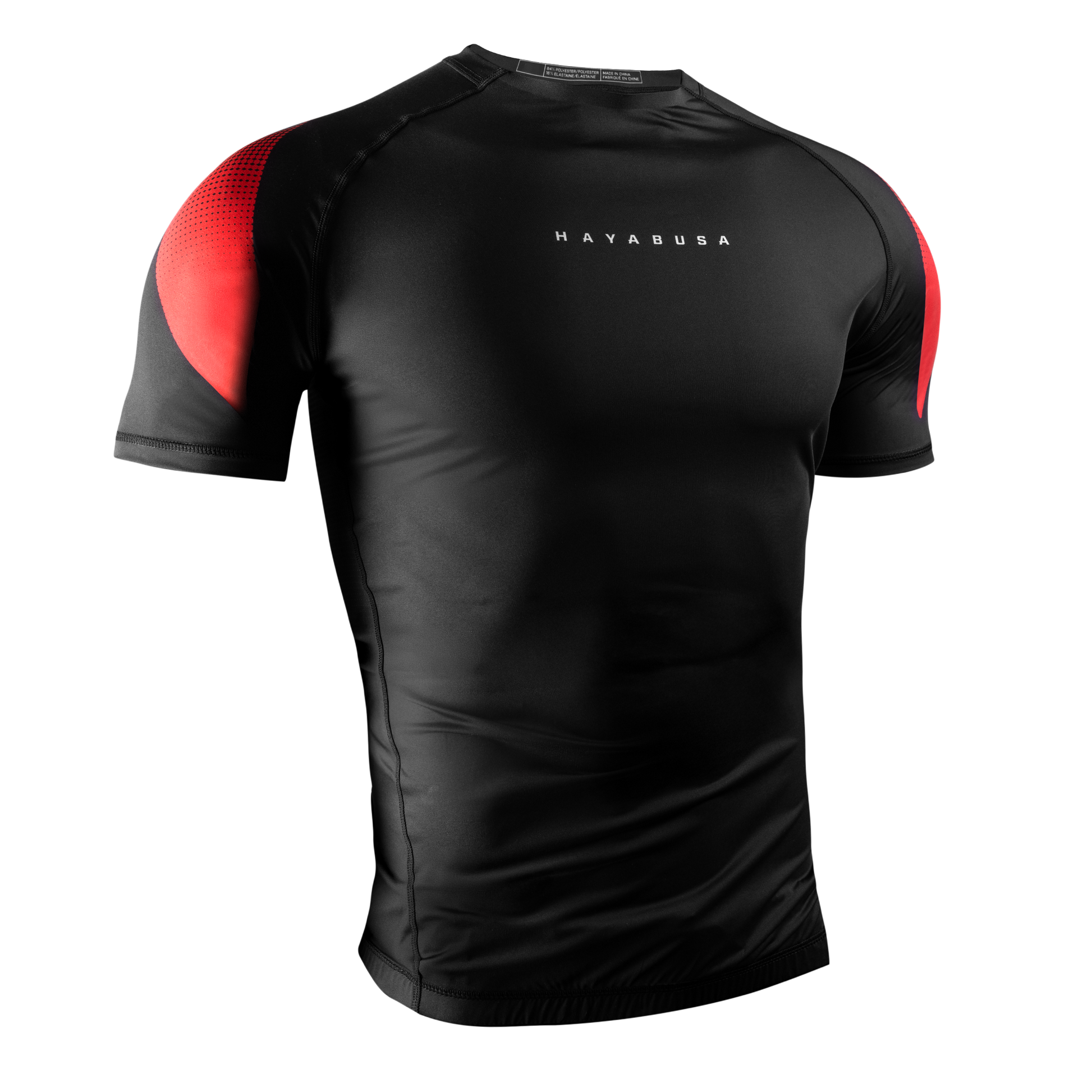 Hayabusa Men's Pro Ranked Short Sleeve Rash Guard