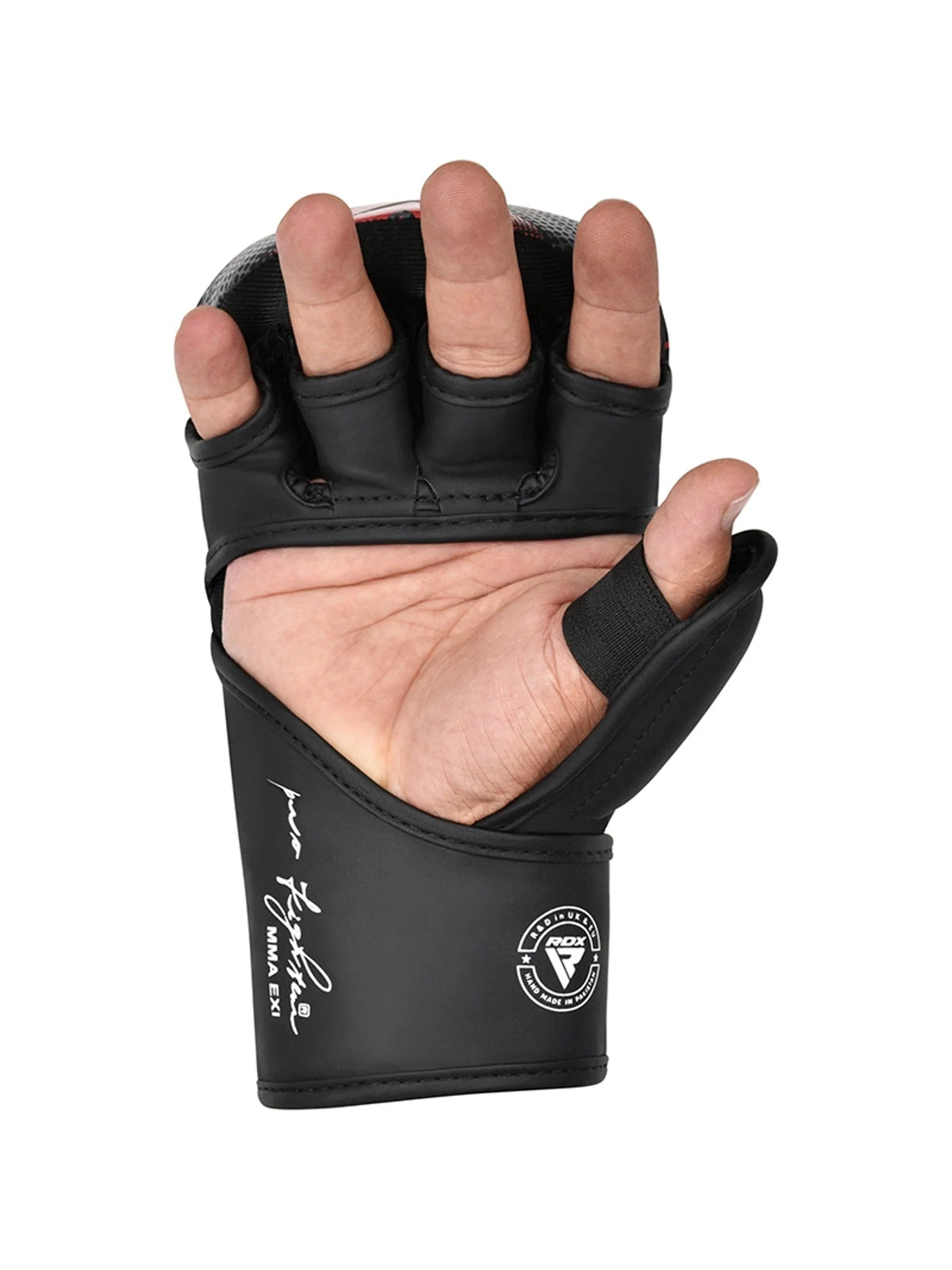 RDX IMMAF Approved Shooter Grappling Gloves – Red