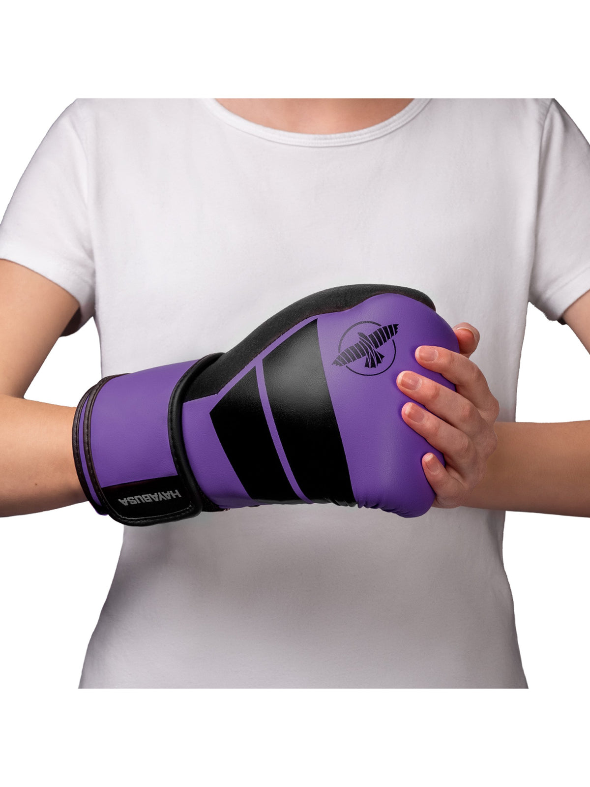 Hayabusa S4 Youth Boxing Gloves, purple, image 4