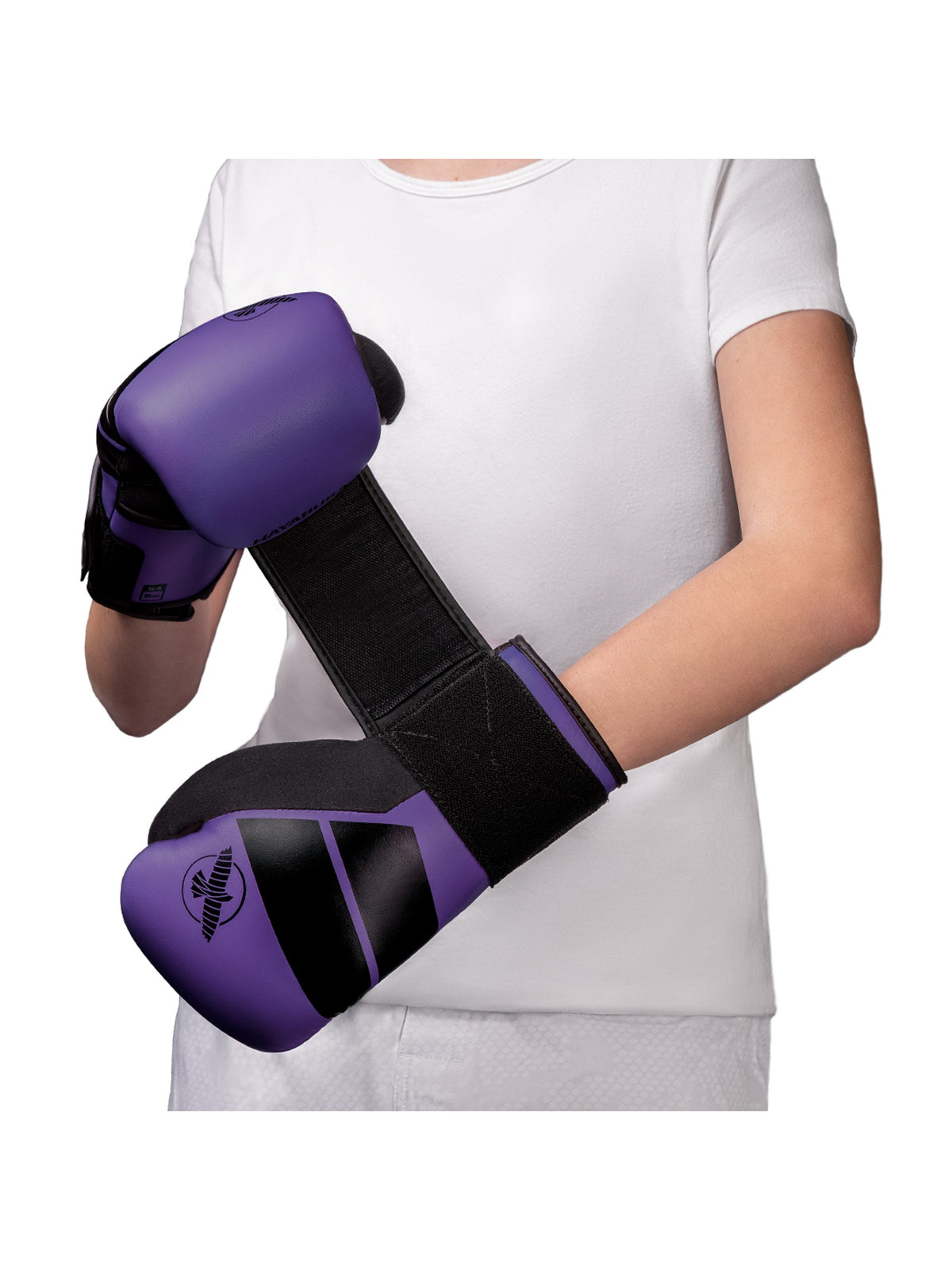 Hayabusa S4 Youth Boxing Gloves, purple, image 3
