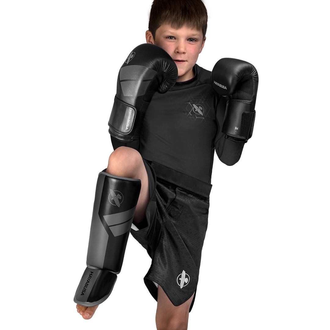 Hayabusa S4 Youth Shin Guards