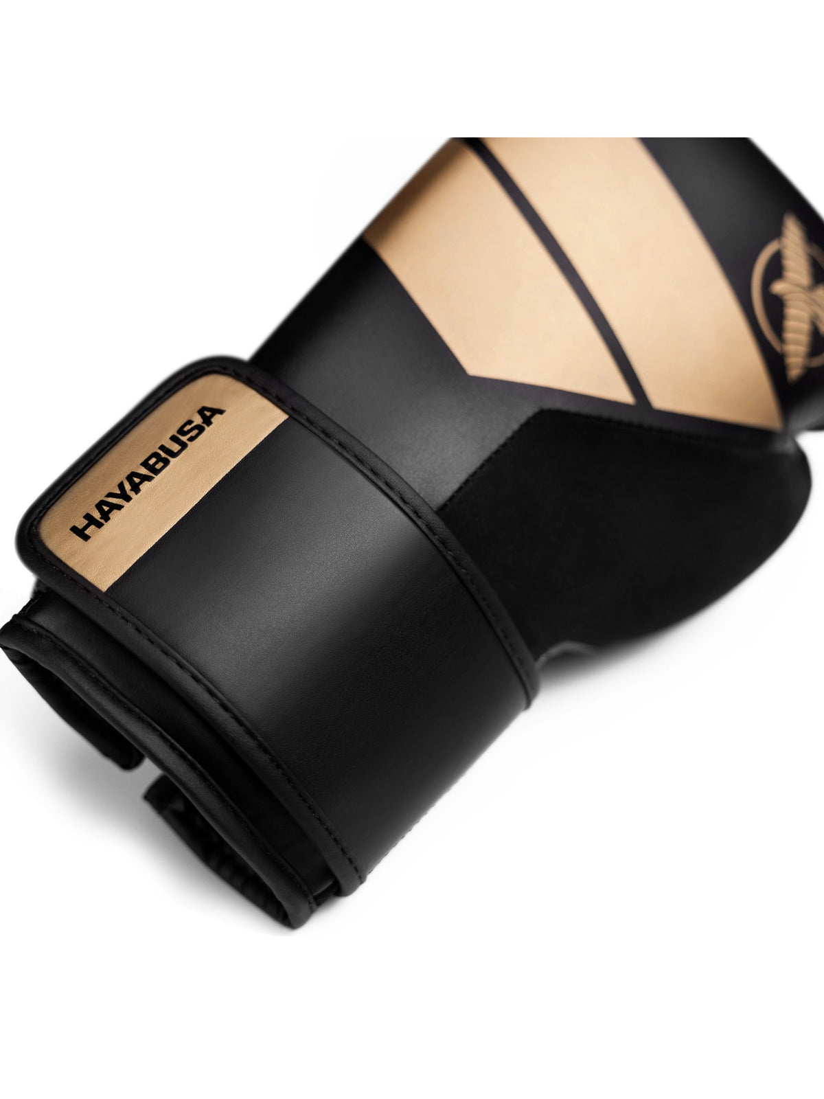 Hayabusa S4 Boxing Gloves, black/gold, image 4