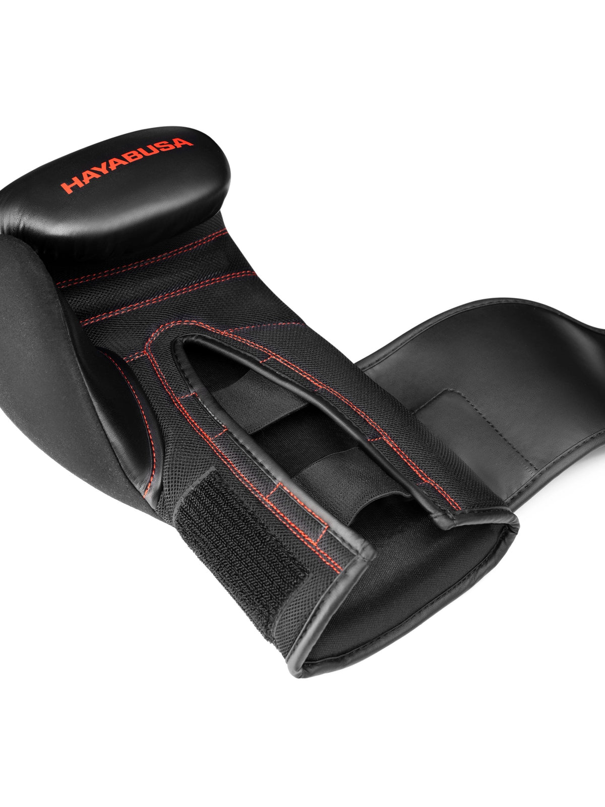 Hayabusa S4 Boxing Gloves, black/red, image 2