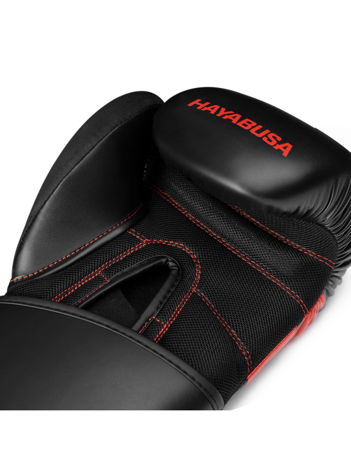 Hayabusa S4 Boxing Gloves, black/red, image 3