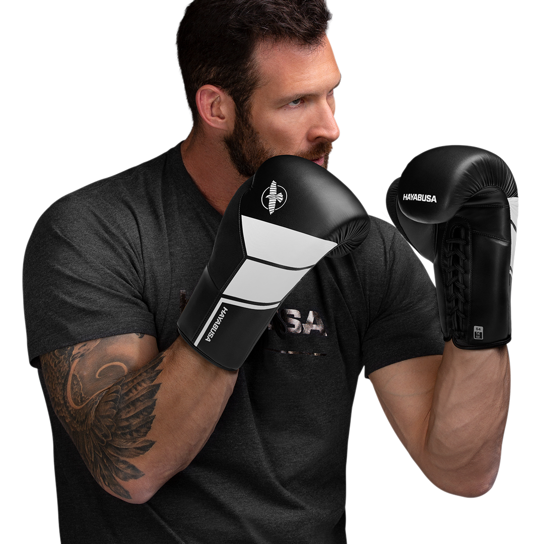 Hayabusa S4 Lace Up Boxing Gloves