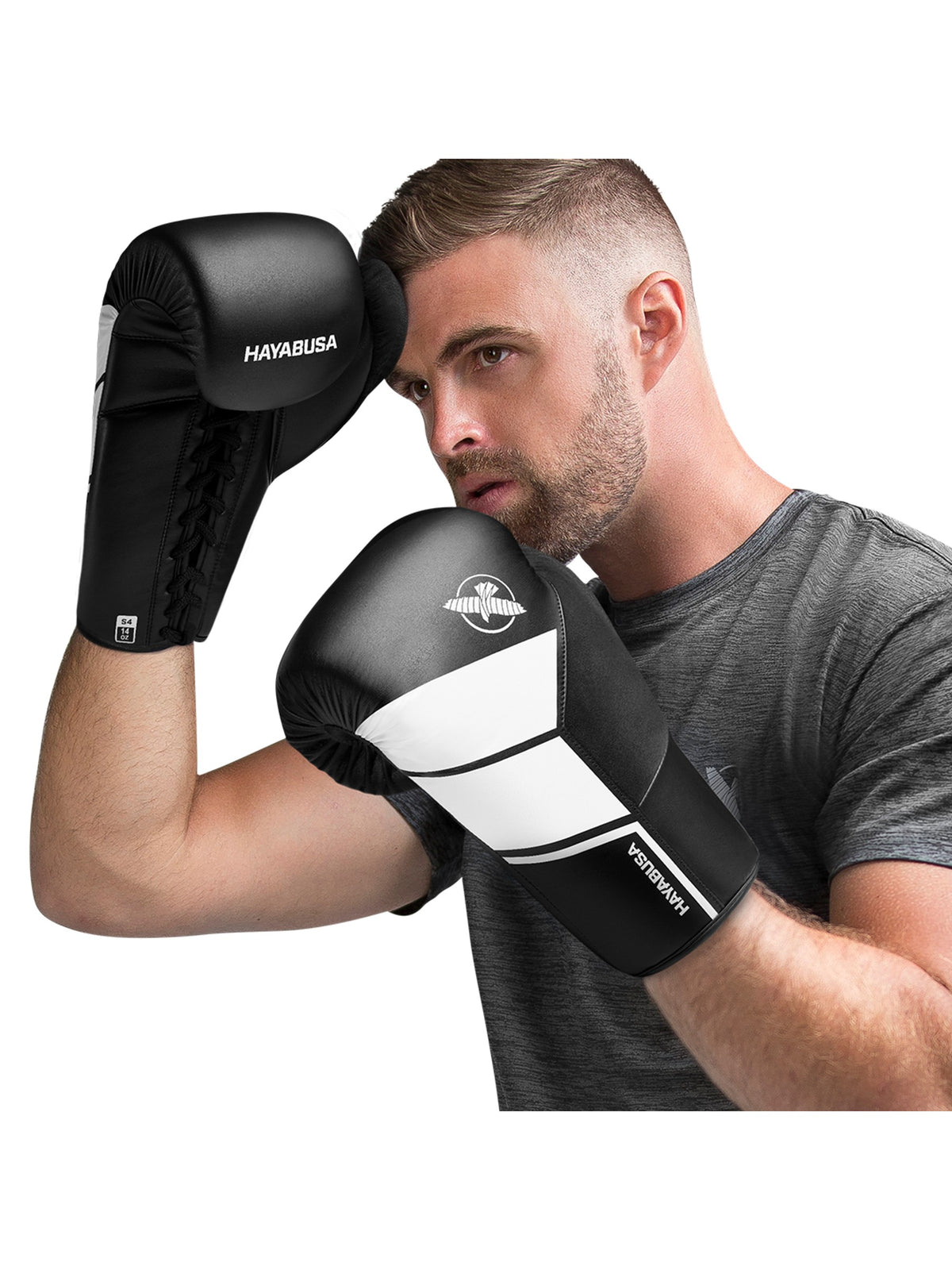 Hayabusa S4 Lace Up Boxing Gloves – Sweat Thumb Detail