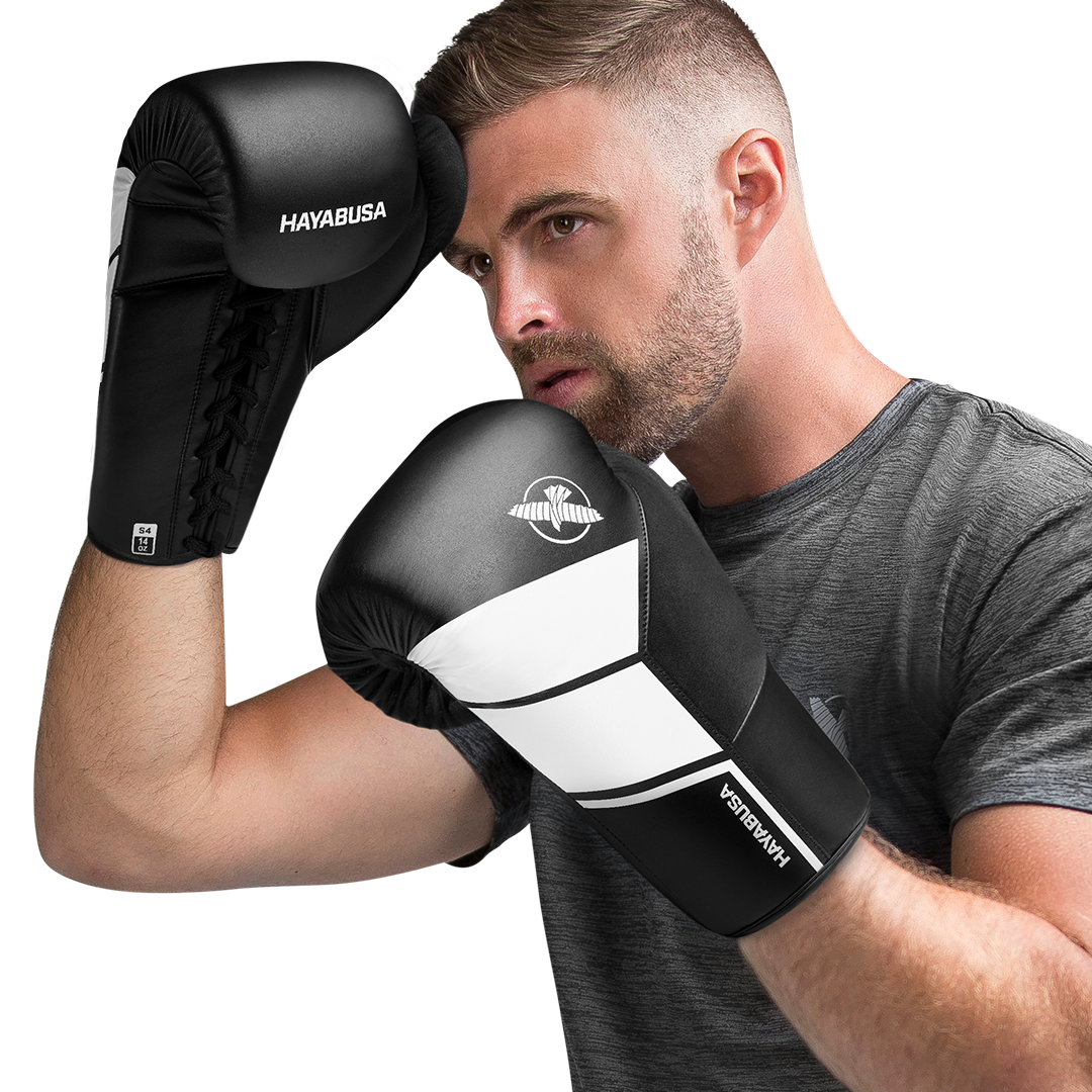 Hayabusa S4 Lace Up Boxing Gloves
