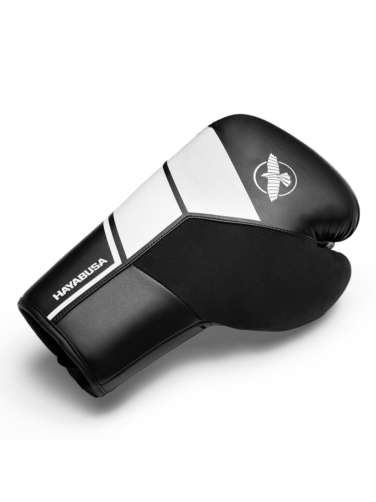 Hayabusa S4 Lace Up Boxing Gloves, black, image 4