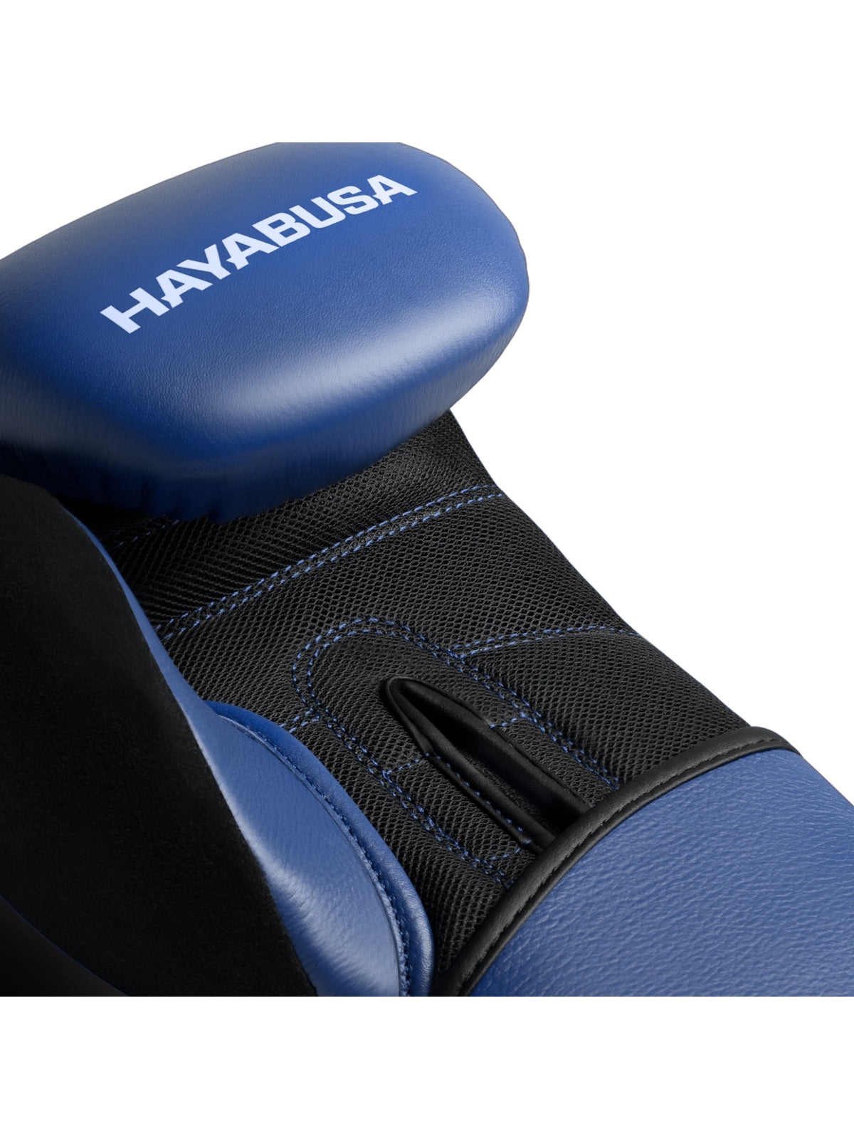 Hayabusa S4 Leather Boxing Gloves, blue, image 2