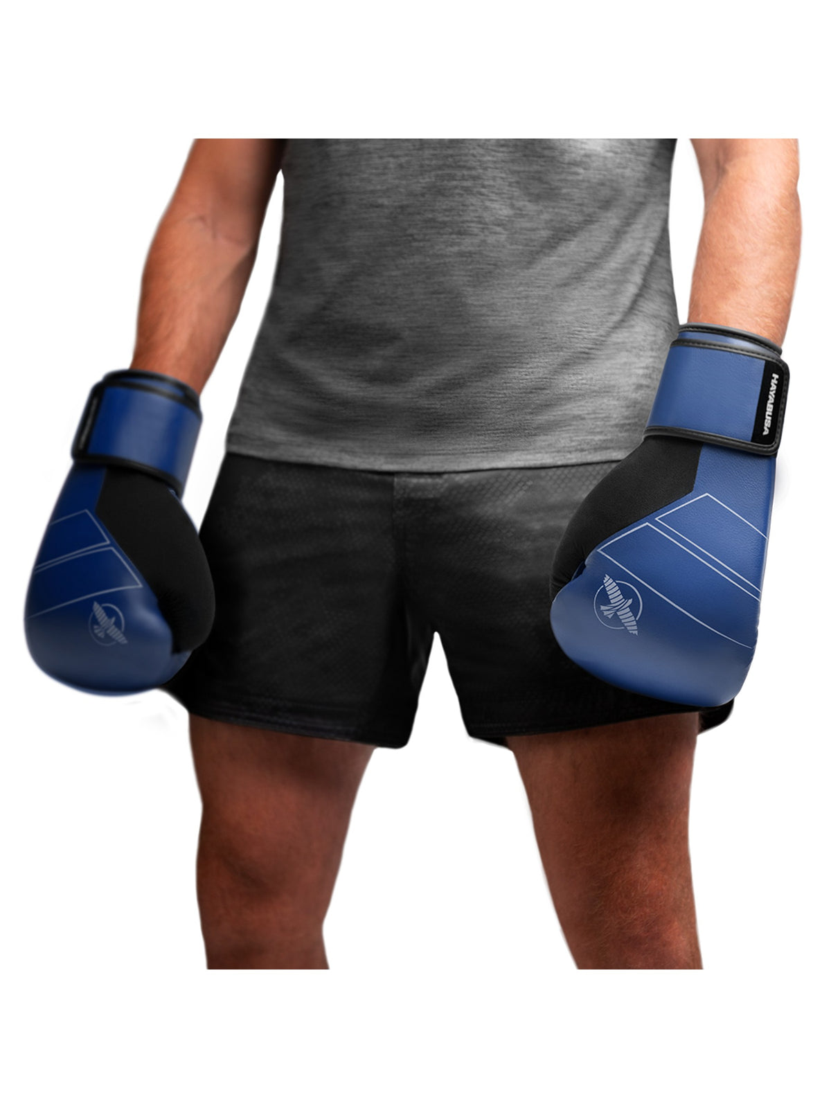 Hayabusa S4 Leather Boxing Gloves, blue, image 6