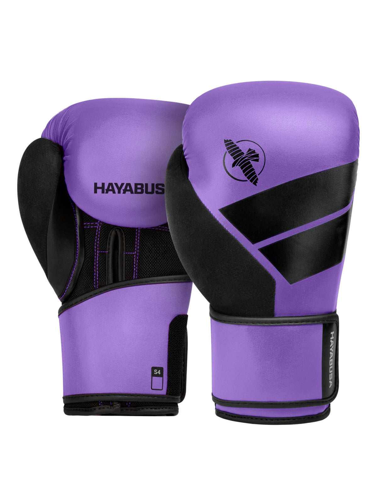 Hayabusa S4 Boxing Gloves, purple, main image