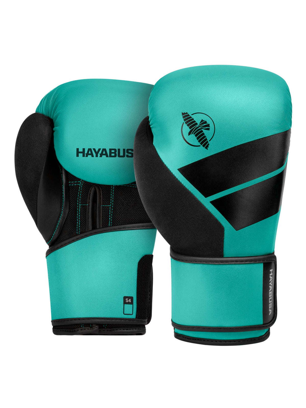 Hayabusa S4 Boxing Gloves, teal, main image