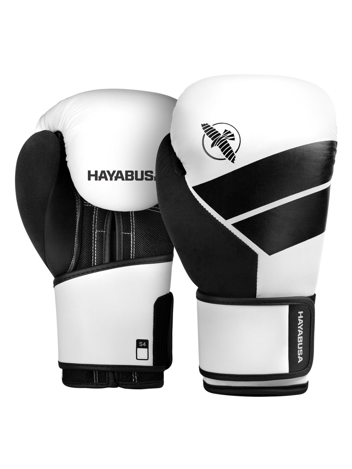 Hayabusa S4 Boxing Gloves, white, main image