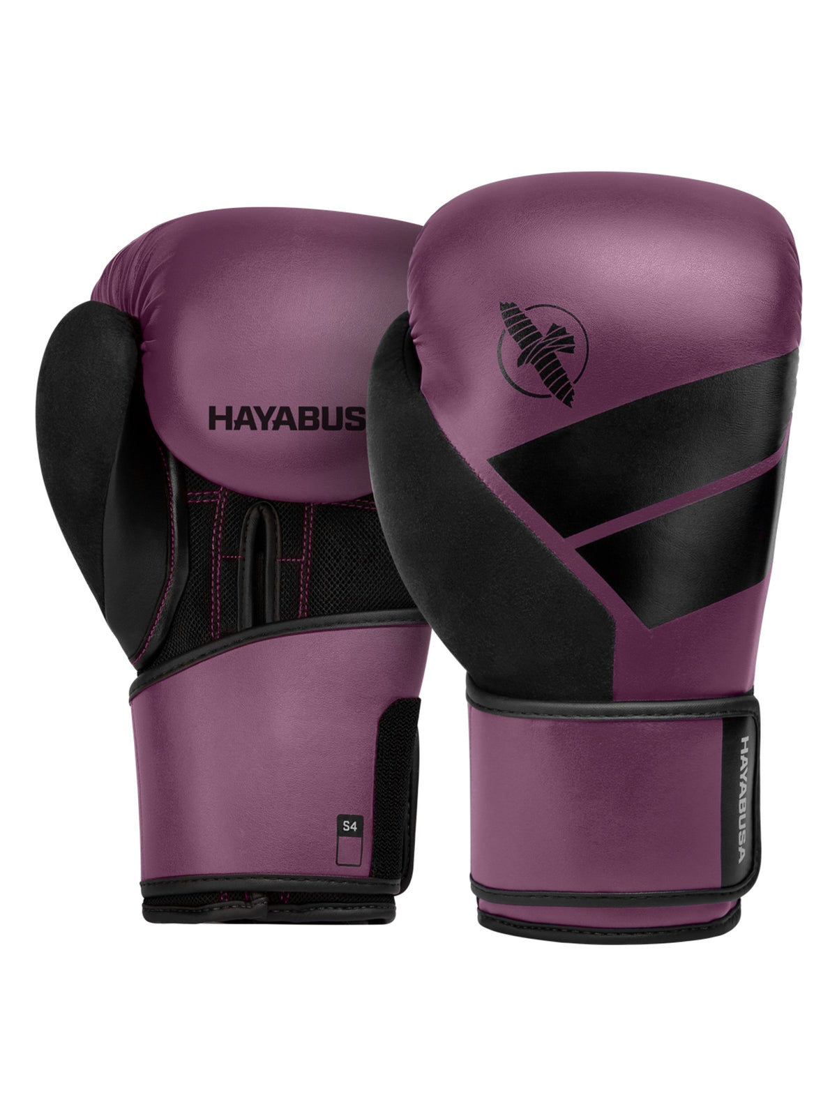 Hayabusa S4 Boxing Gloves, wine, main image