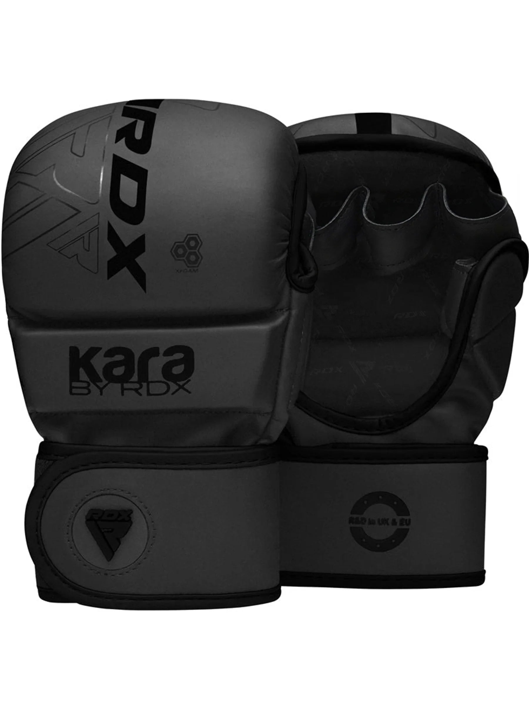 RDX F6 KARA MMA Sparring Gloves 7oz - Black