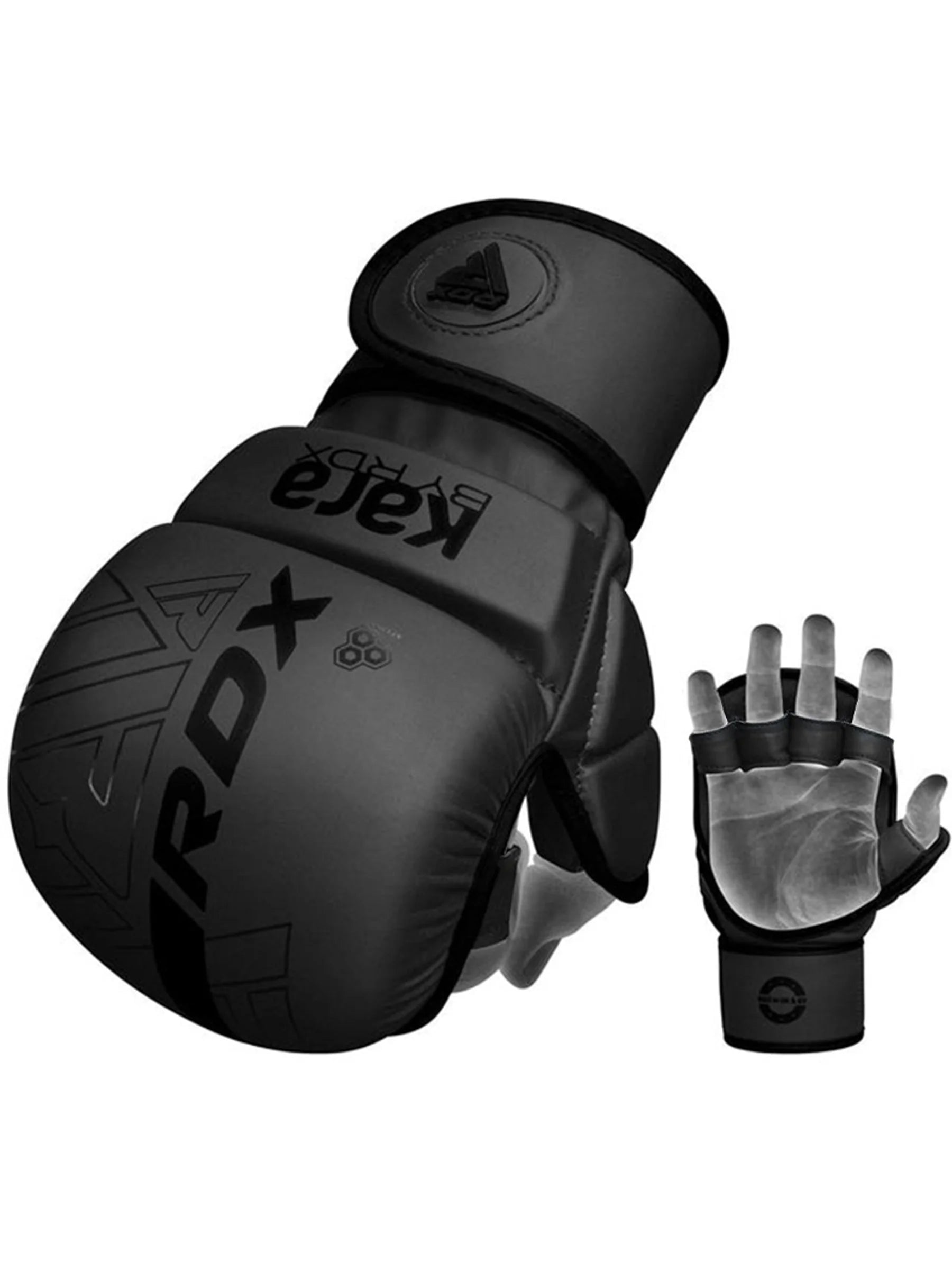 RDX F6 KARA MMA Sparring Gloves 7oz - Black