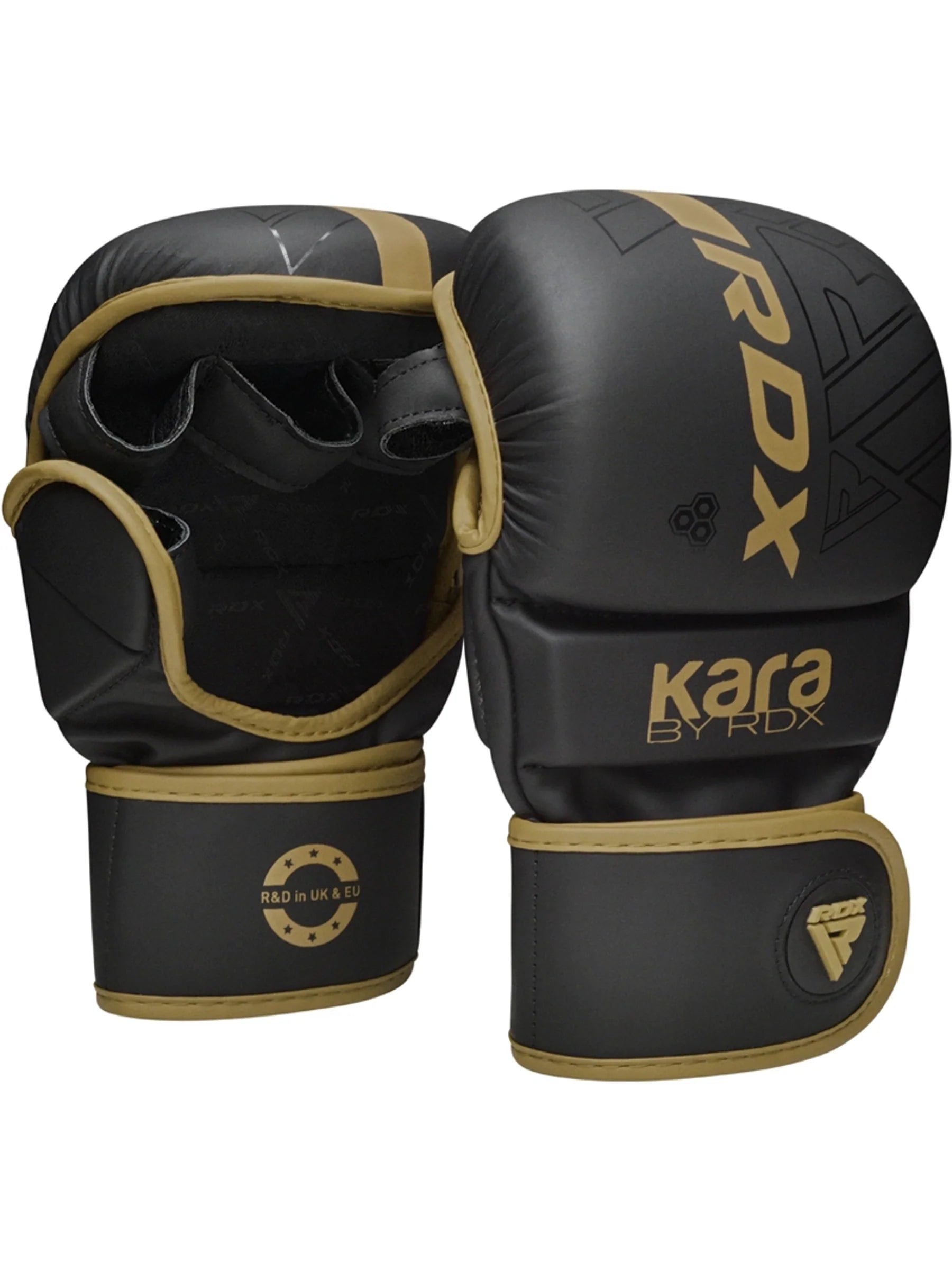 RDX F6 KARA MMA Sparring Gloves 7oz - Golden
