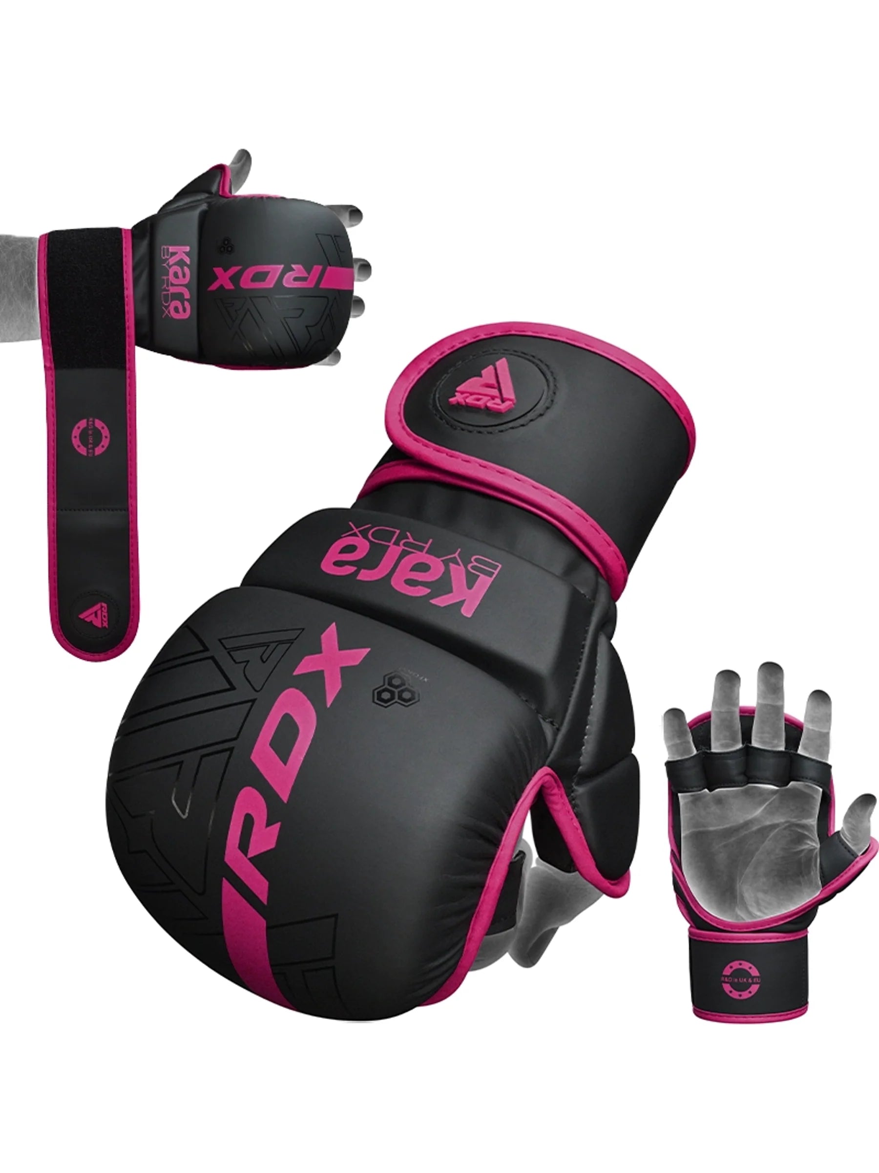 RDX F6 KARA MMA Sparring Gloves 7oz - Pink