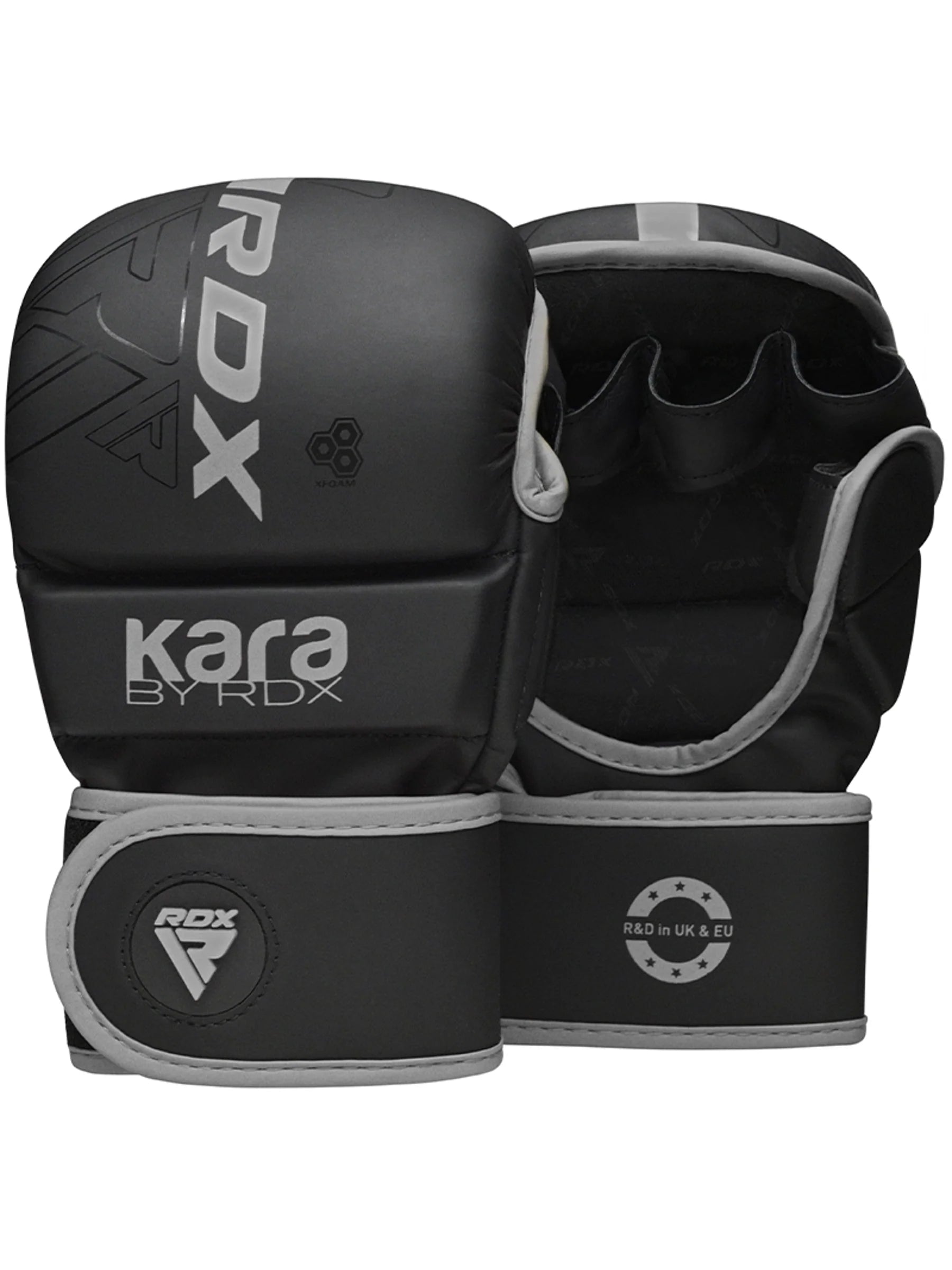 RDX F6 KARA MMA Sparring Gloves 7oz - Silver