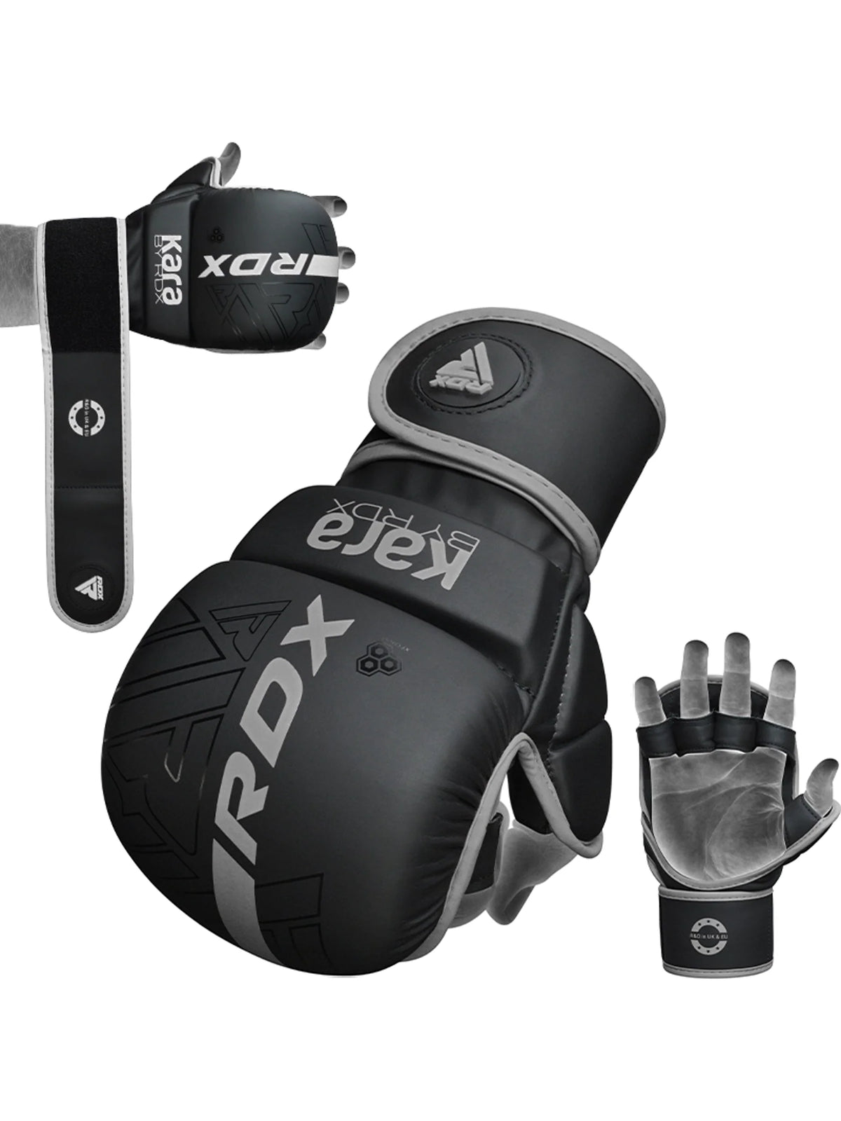 RDX F6 KARA MMA Sparring Gloves 7oz - Silver