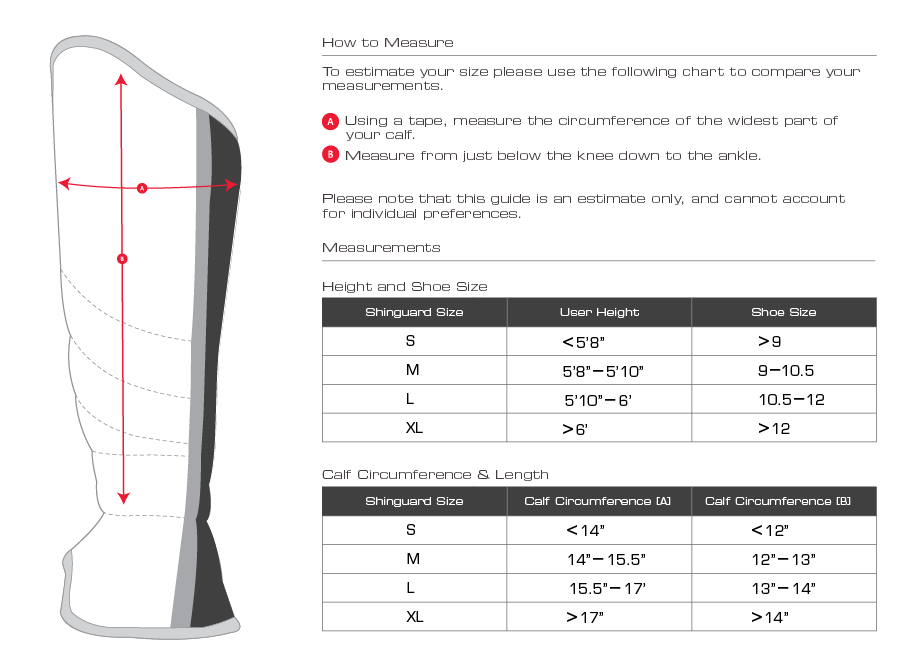 Karate Shin Instep Guards with Detachable Feet Red