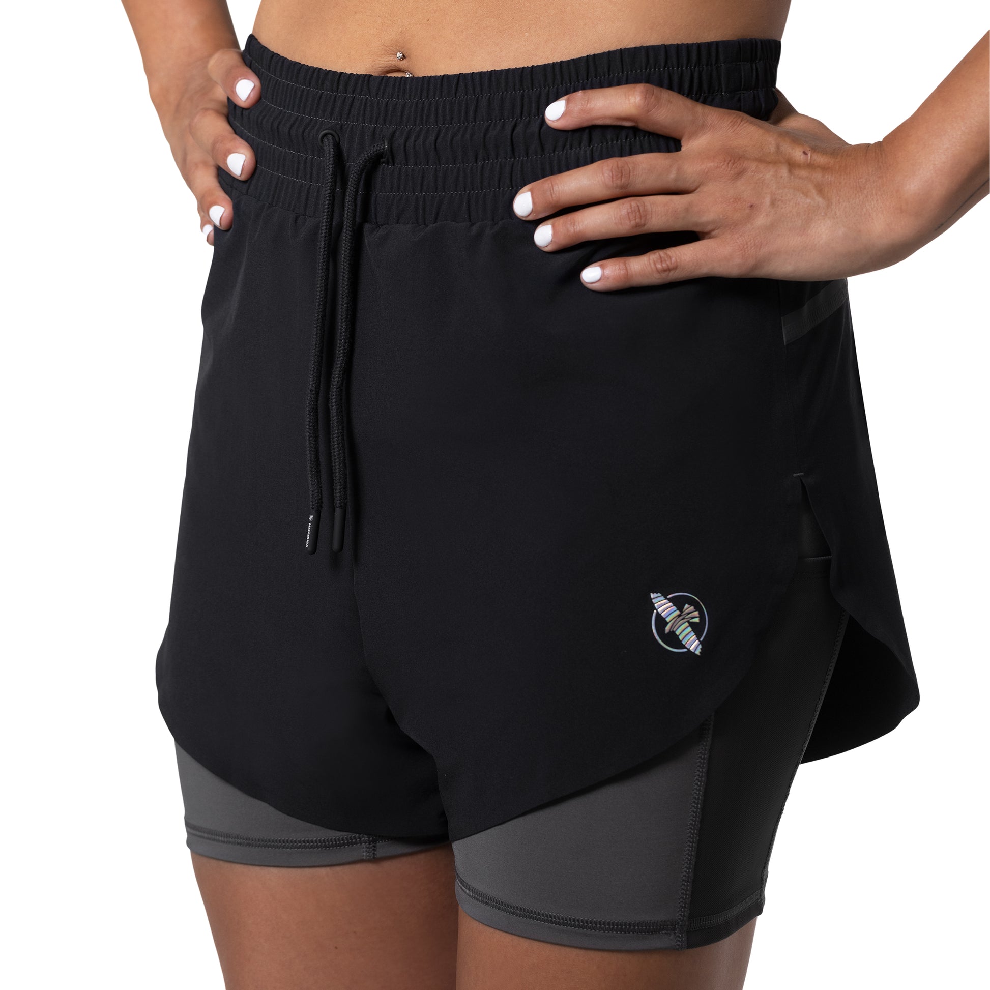 Hayabusa Women's Mid Rise Layered Shorts