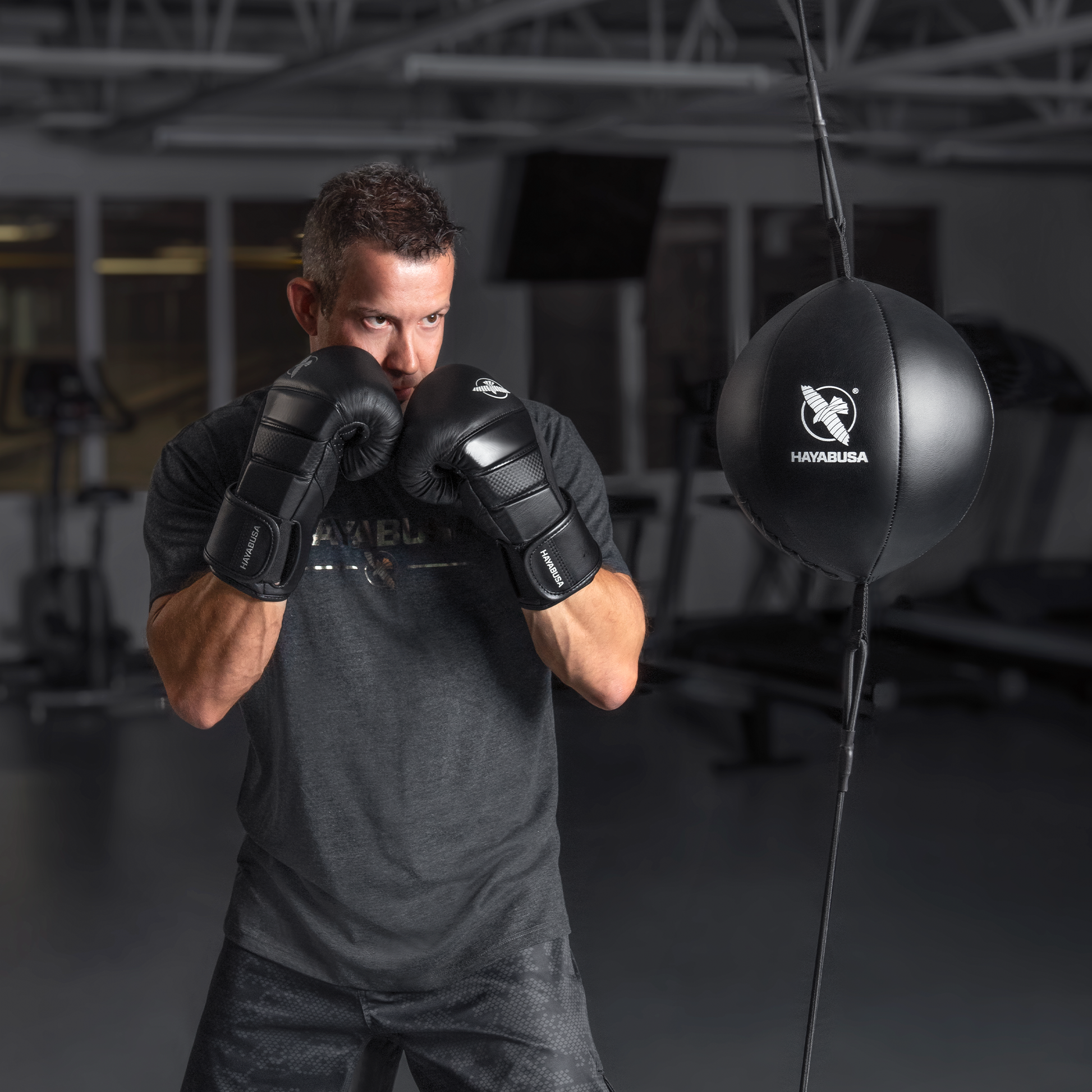 Hayabusa Classic 12in Double End Bag – Lifestyle 3