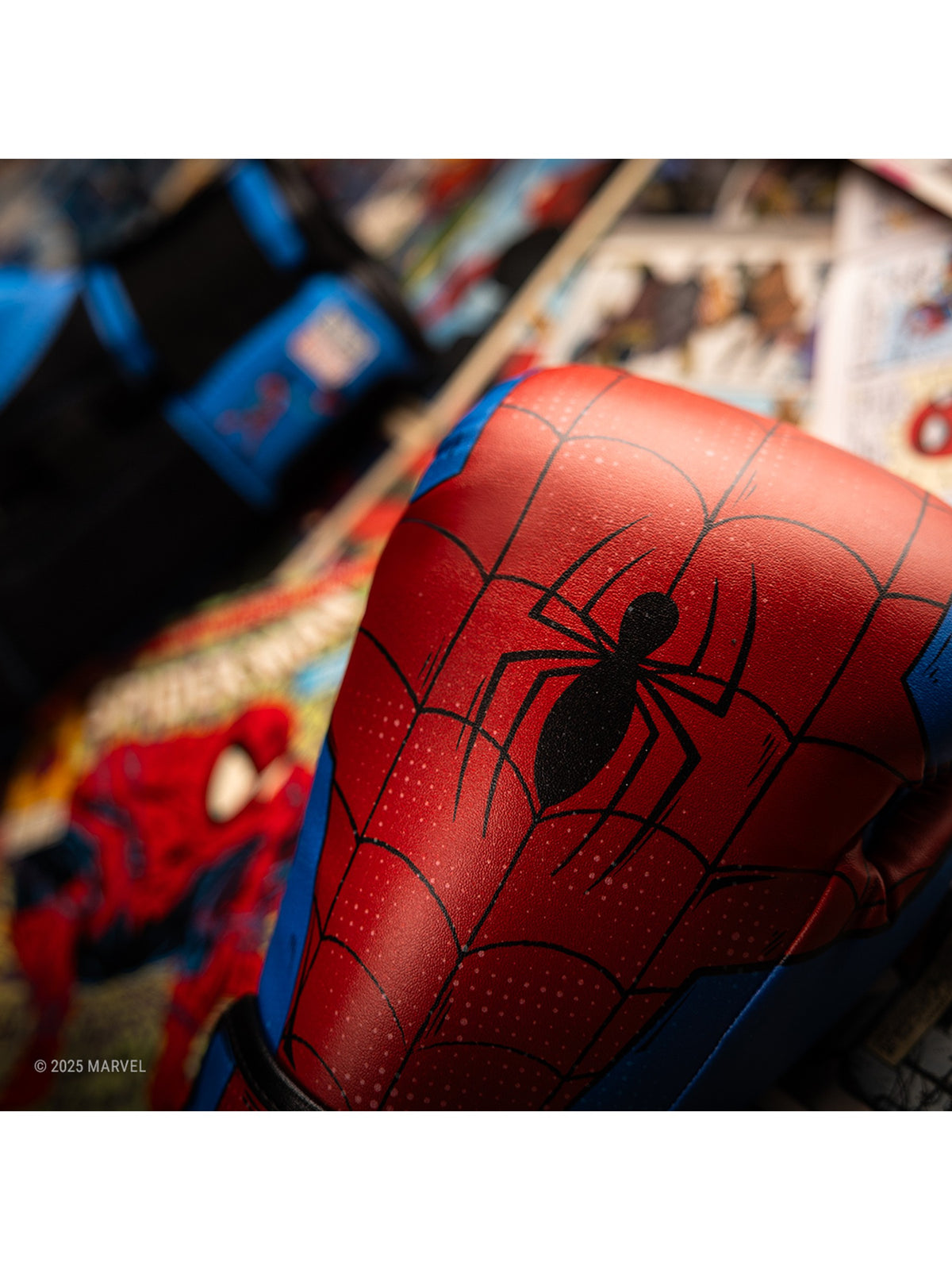 Marvel's Classic Spider-Man Boxing Gloves - Action