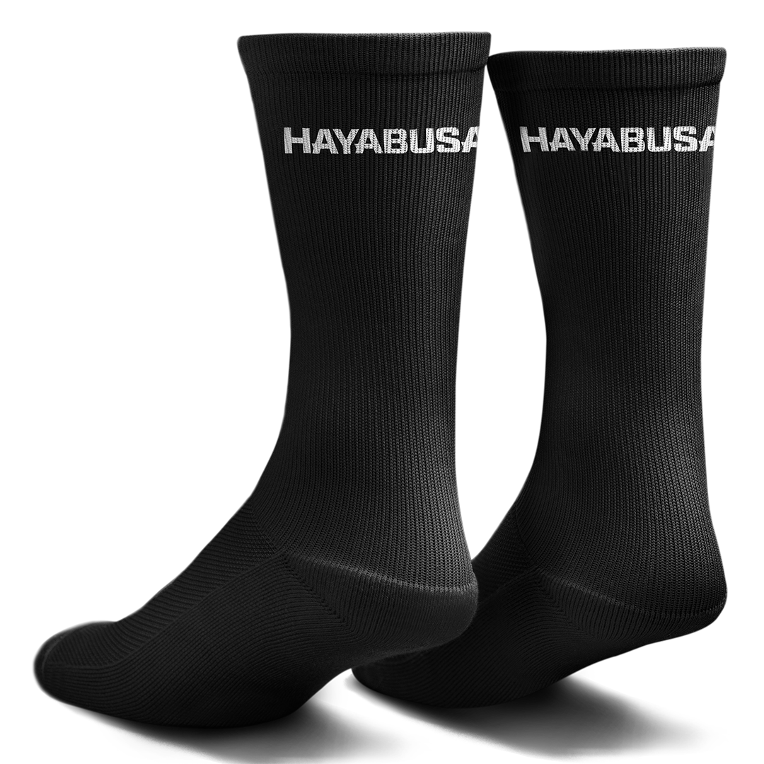 Hayabusa Pro Boxing Socks – Black Back