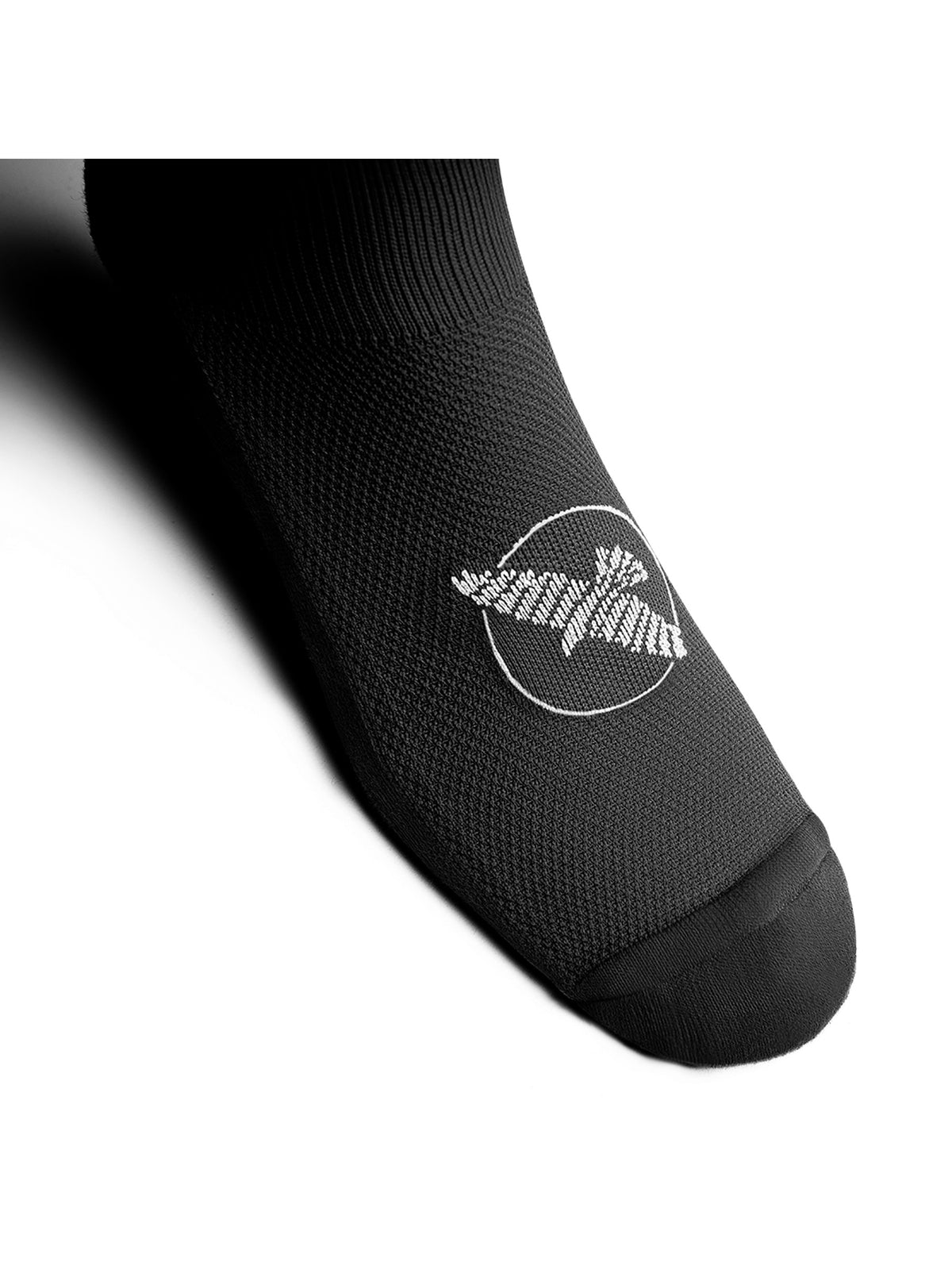 Hayabusa Pro Boxing Socks – Black Logo Detail