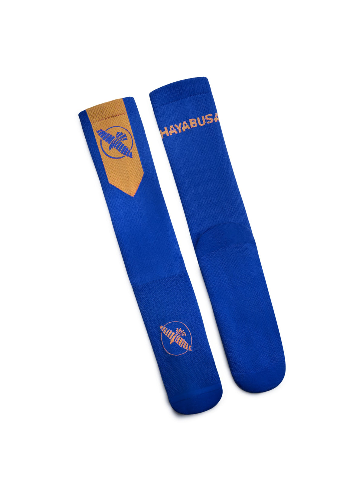 Hayabusa Pro Boxing Socks, blue, feature graphic