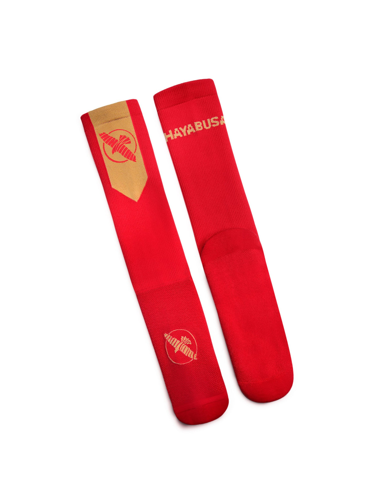 Hayabusa Pro Boxing Socks, red, feature graphic