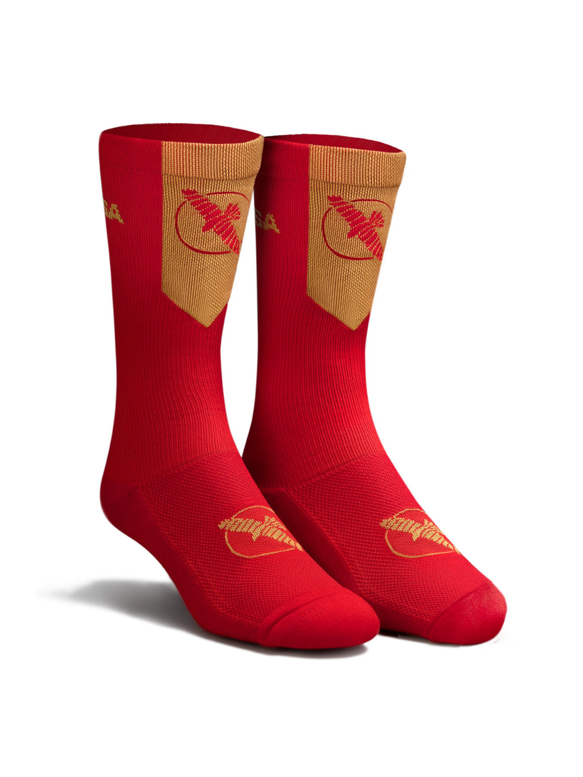 Hayabusa Pro Boxing Socks, red, main image