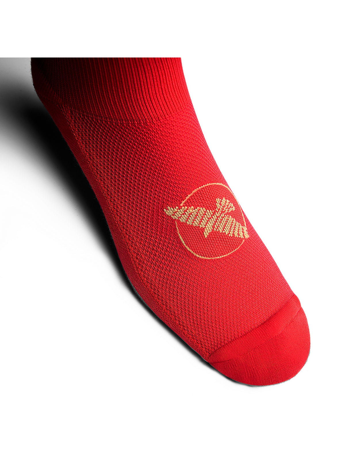 Hayabusa Pro Boxing Socks, red, image 2