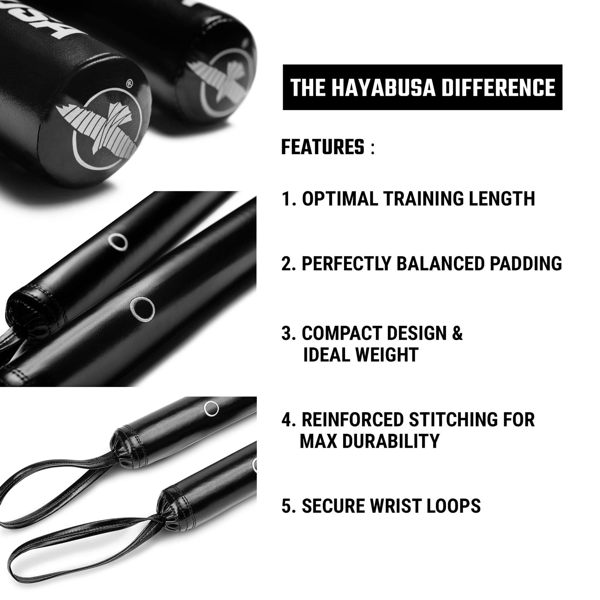 Hayabusa Boxing Training Sticks