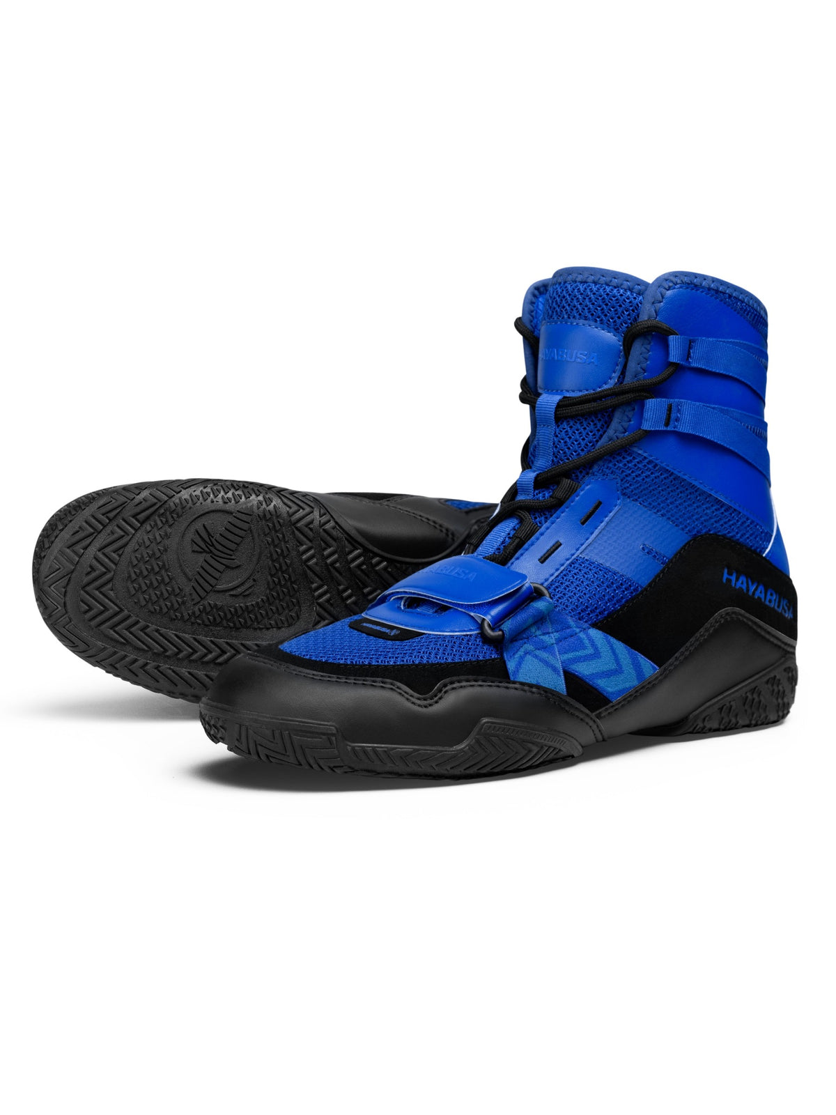 Hayabusa Strike Boxing Shoes - Blue