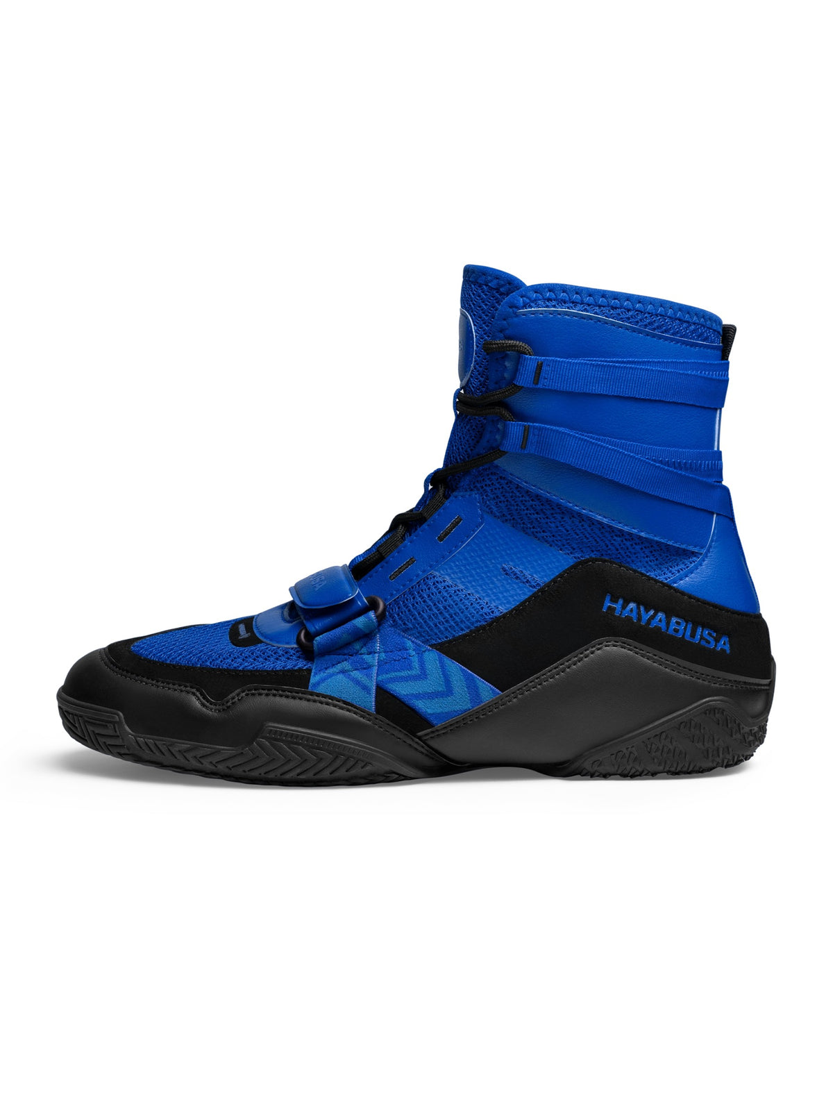 Hayabusa Strike Boxing Shoes, blue, image 3