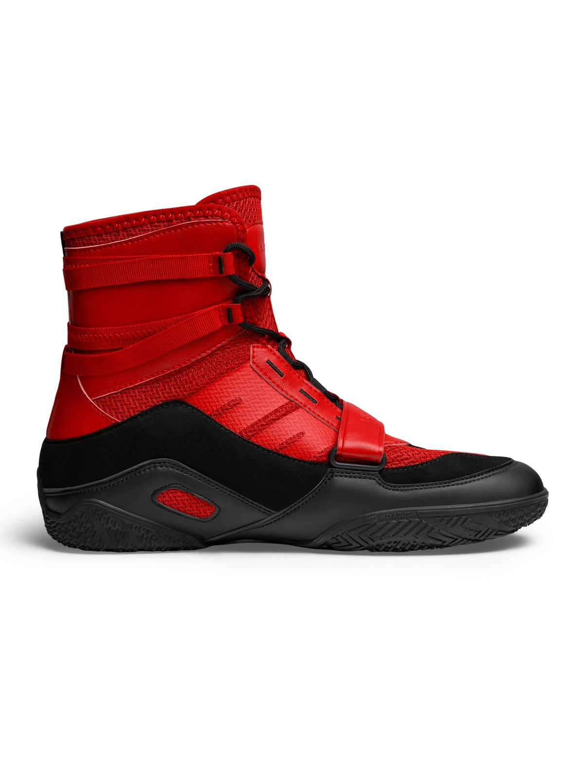 Hayabusa Strike Boxing Shoes, red, image 2