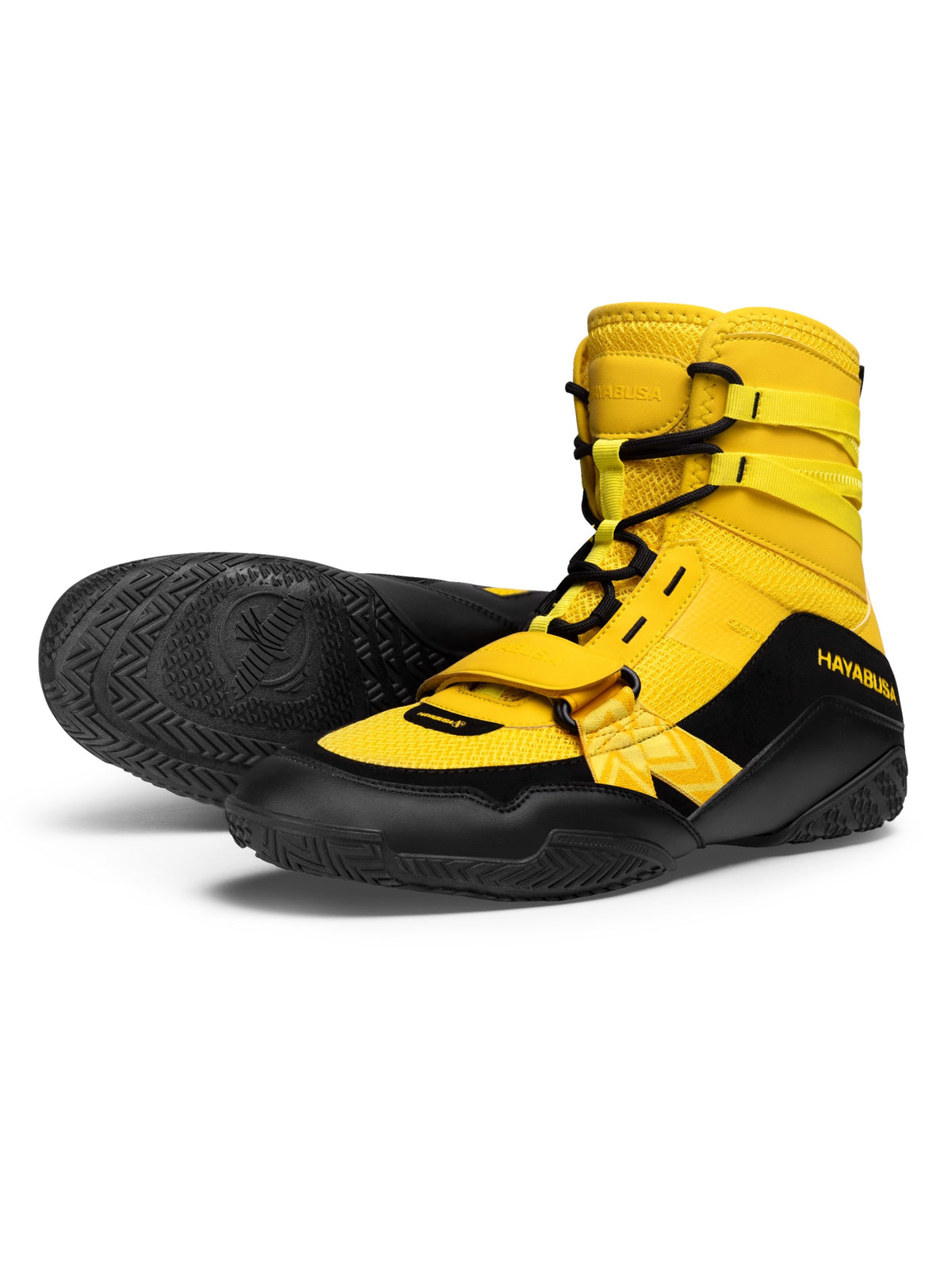 Hayabusa Strike Boxing Shoes - Yellow