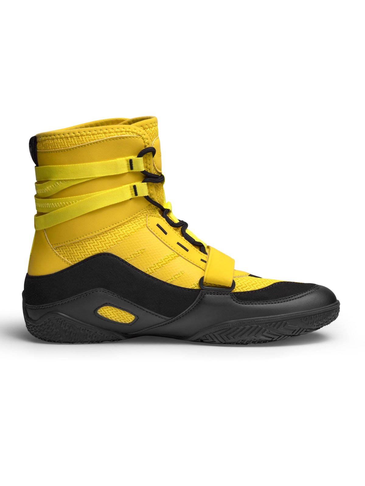 Hayabusa Strike Boxing Shoes, yellow, image 2
