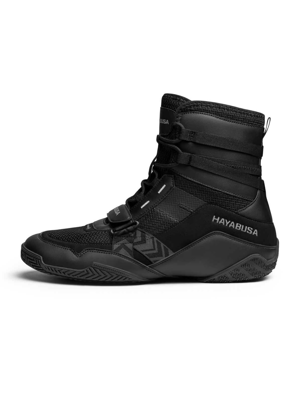Hayabusa Strike Boxing Shoes, black, image 3