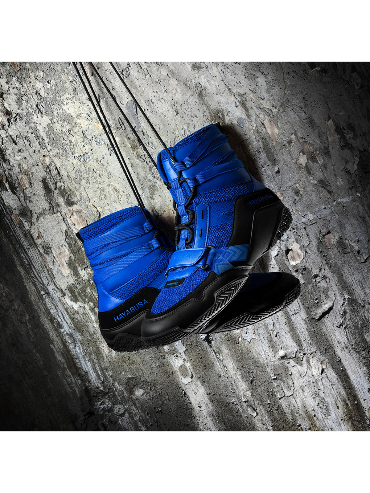 Hayabusa Strike Boxing Shoes, blue, image 5